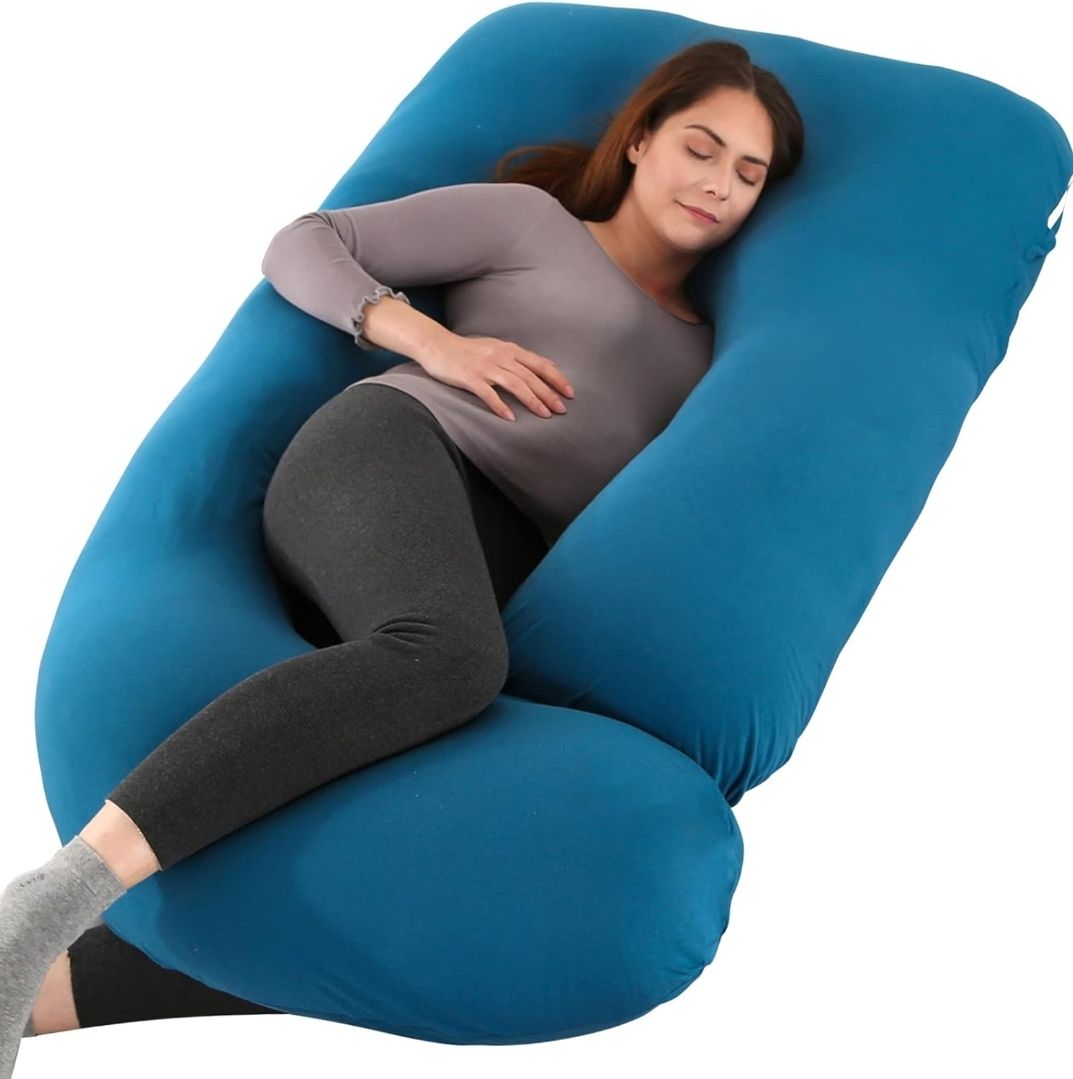 Cotton Solid Pregnancy Pillow Pack of 1-image-47
