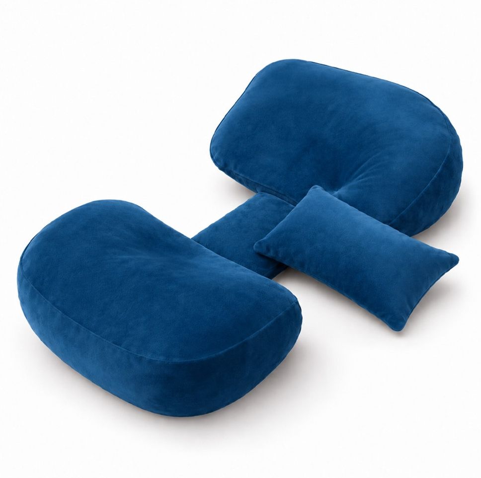 gadda co Microfibre Pregnancy Pillow Pack of 1 Solid-picture-29