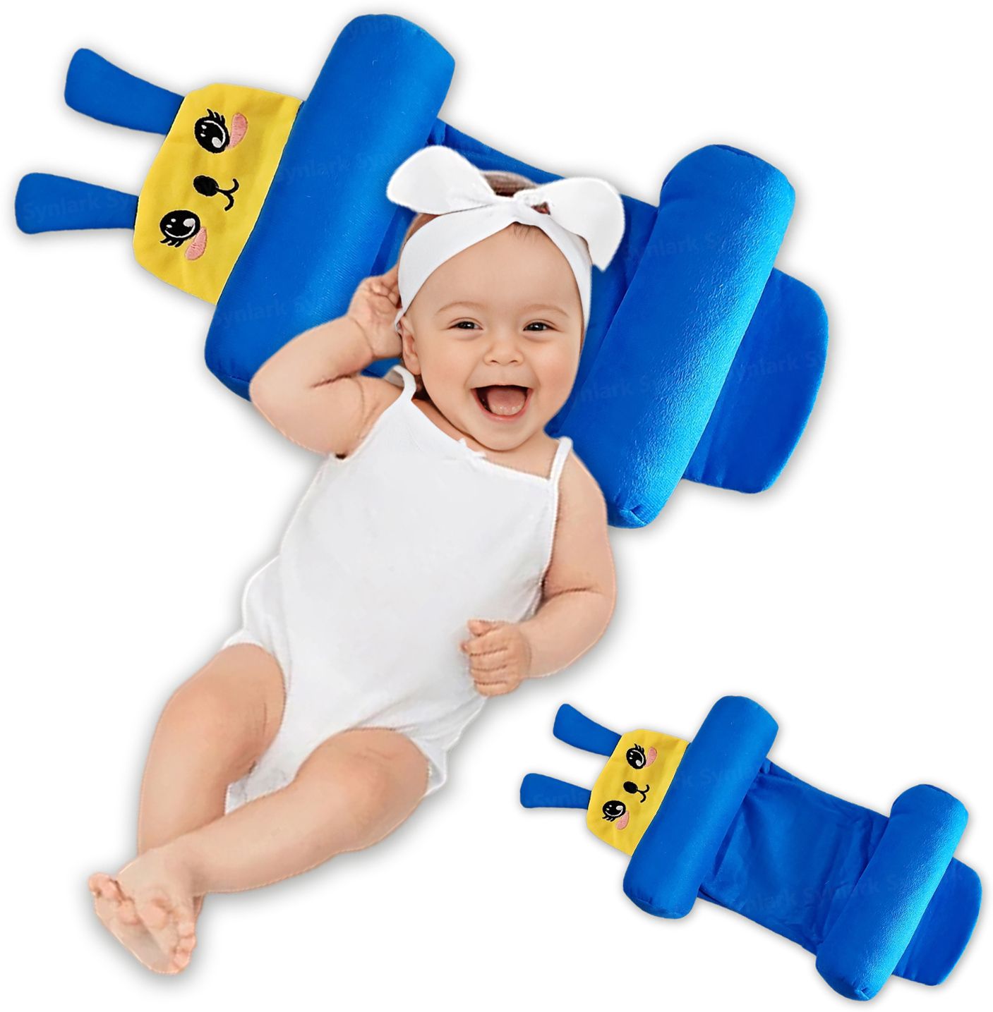 synlark Baby Neck Pillow Polyester Fibre Animals Baby Pillow Pack of 1-picture-34