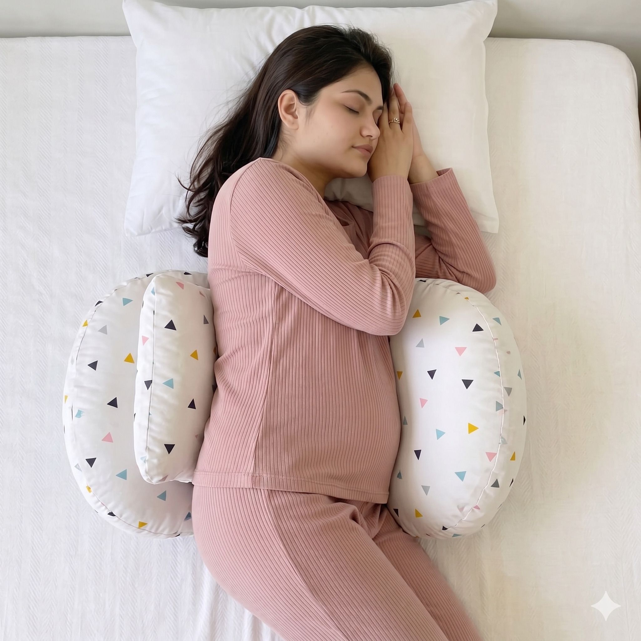 toysilo Polyester Fibre Pregnancy Pillow Pack of 1 Printed-picture-13