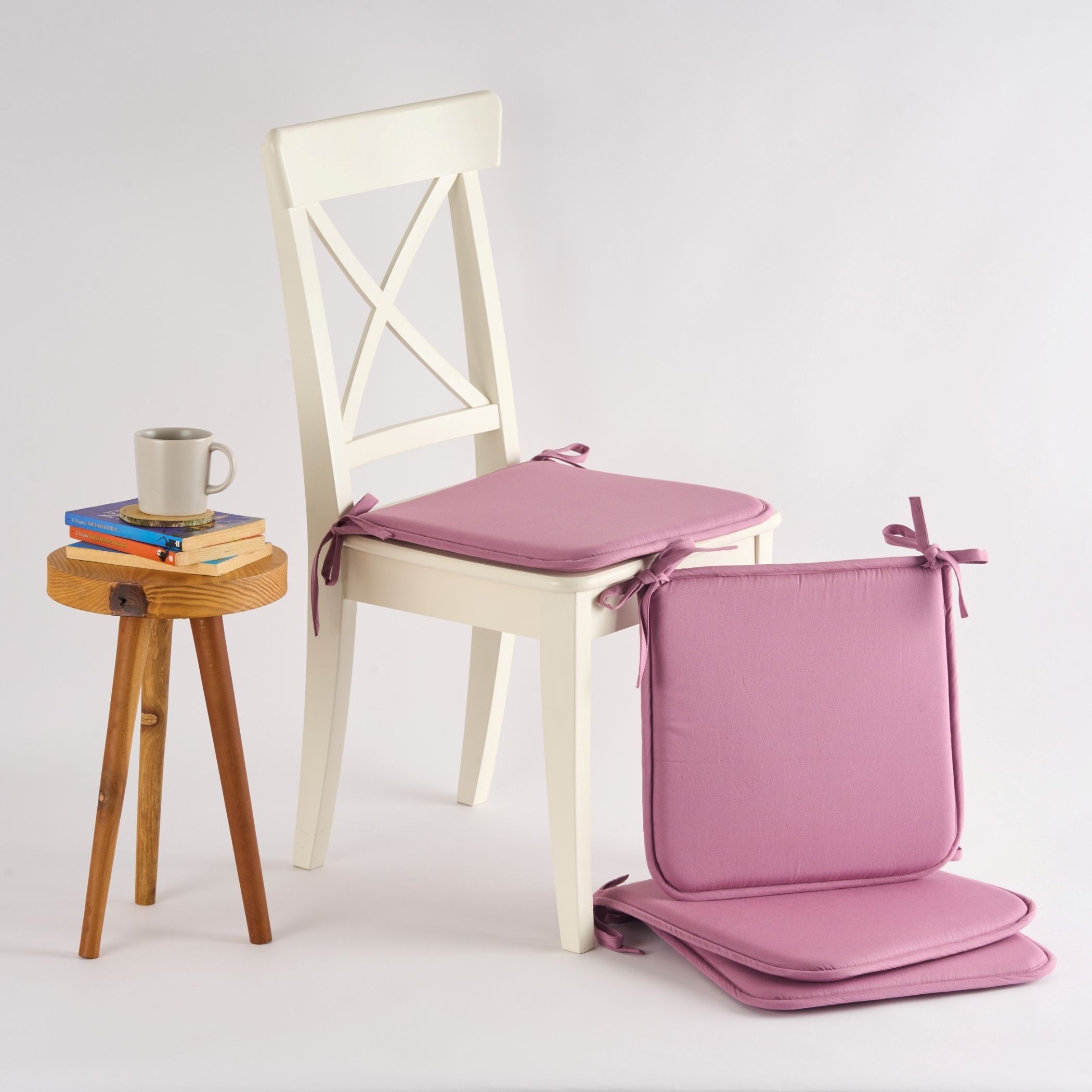 skanda fab Foam Chair Pad Pack of 4 Solid-picture-21