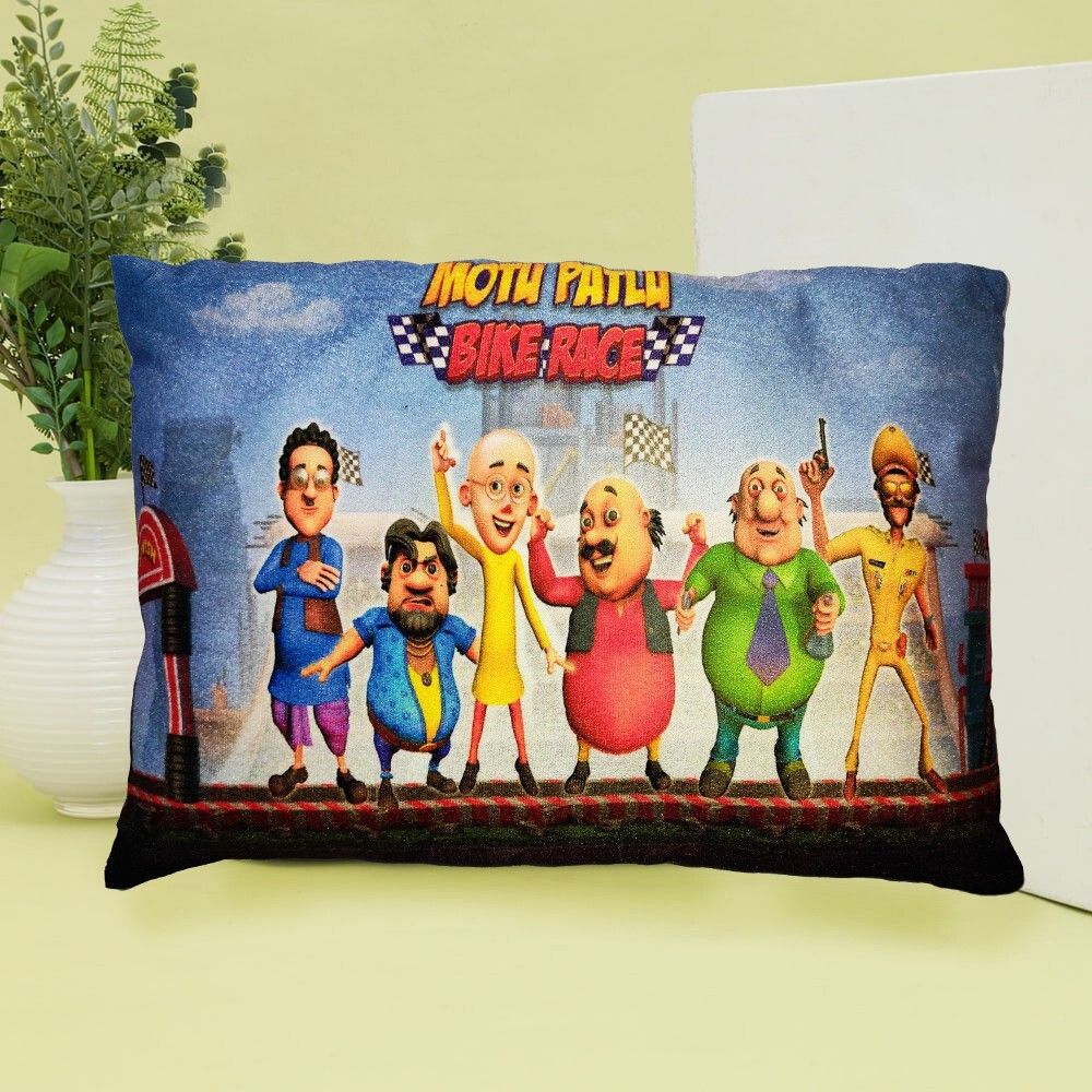 juzzii Microfibre Toons & Characters Sleeping Pillow Pack of 1-picture-15
