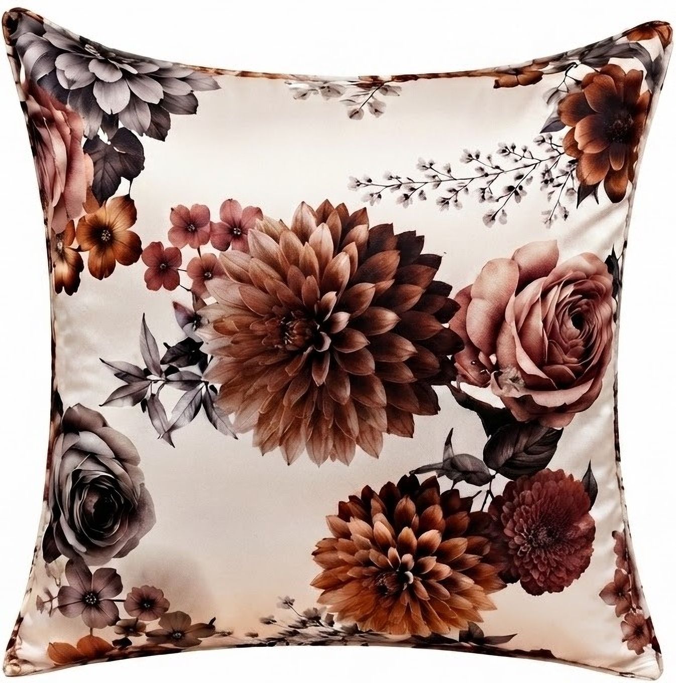 Memory Foam Cushion Pack of 1 Printed-image-7