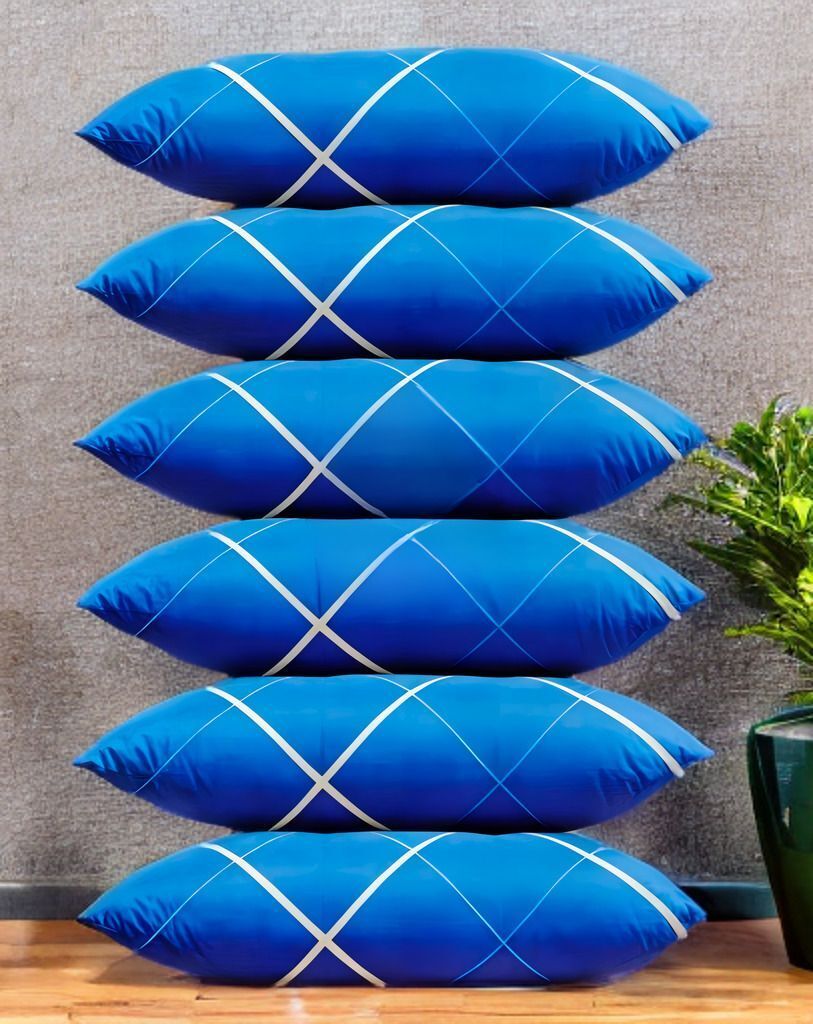 Microfibre Sleeping Pillow Pack of 6 Solid LUXURY-image-42