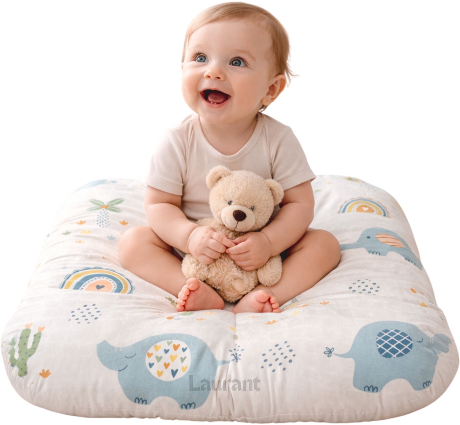 Cotton Cushion Pack of 1 Animals Baby multipurpose Cushion