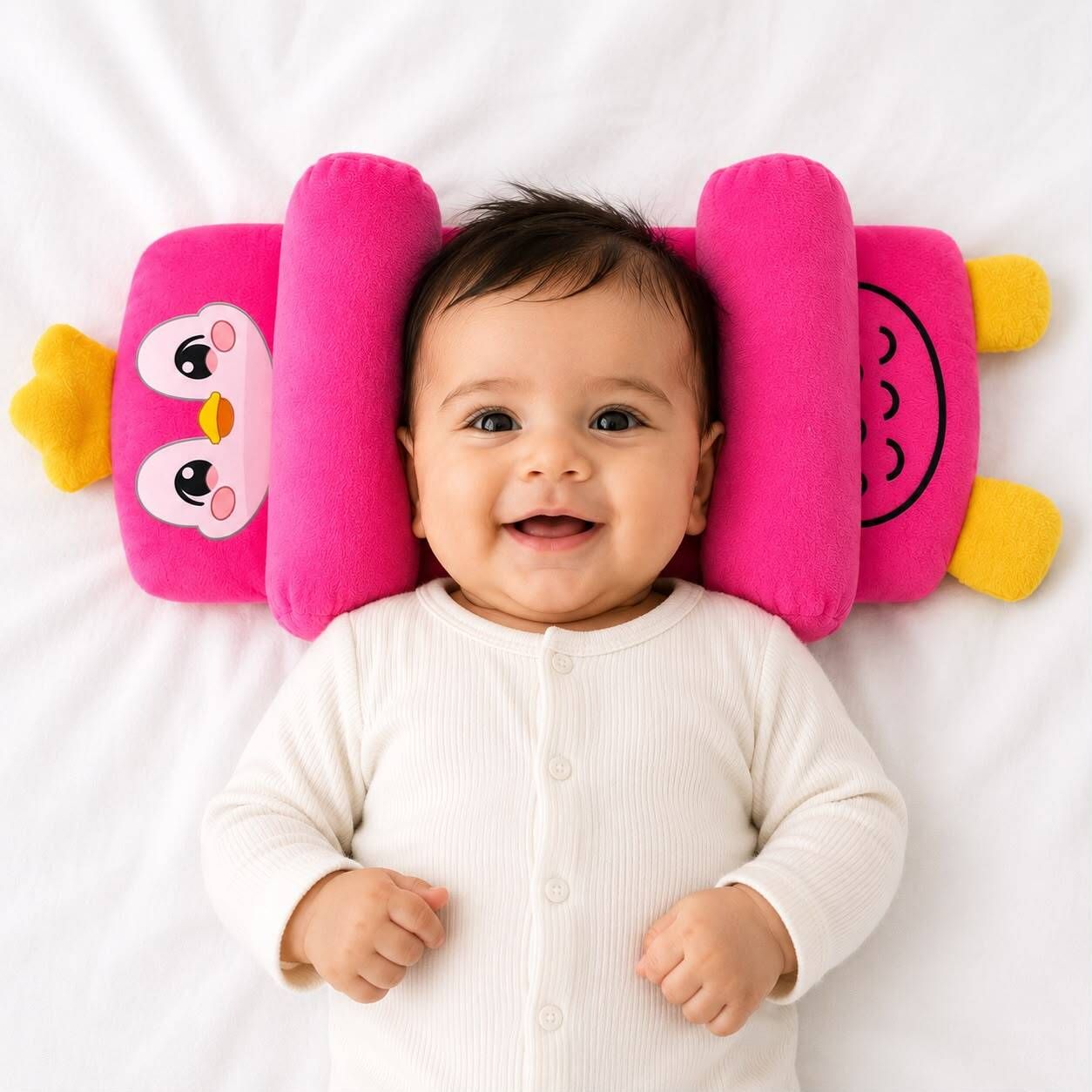 baby desire Polyester Fibre Baby Pillow Pack of 1 Printed-picture-16