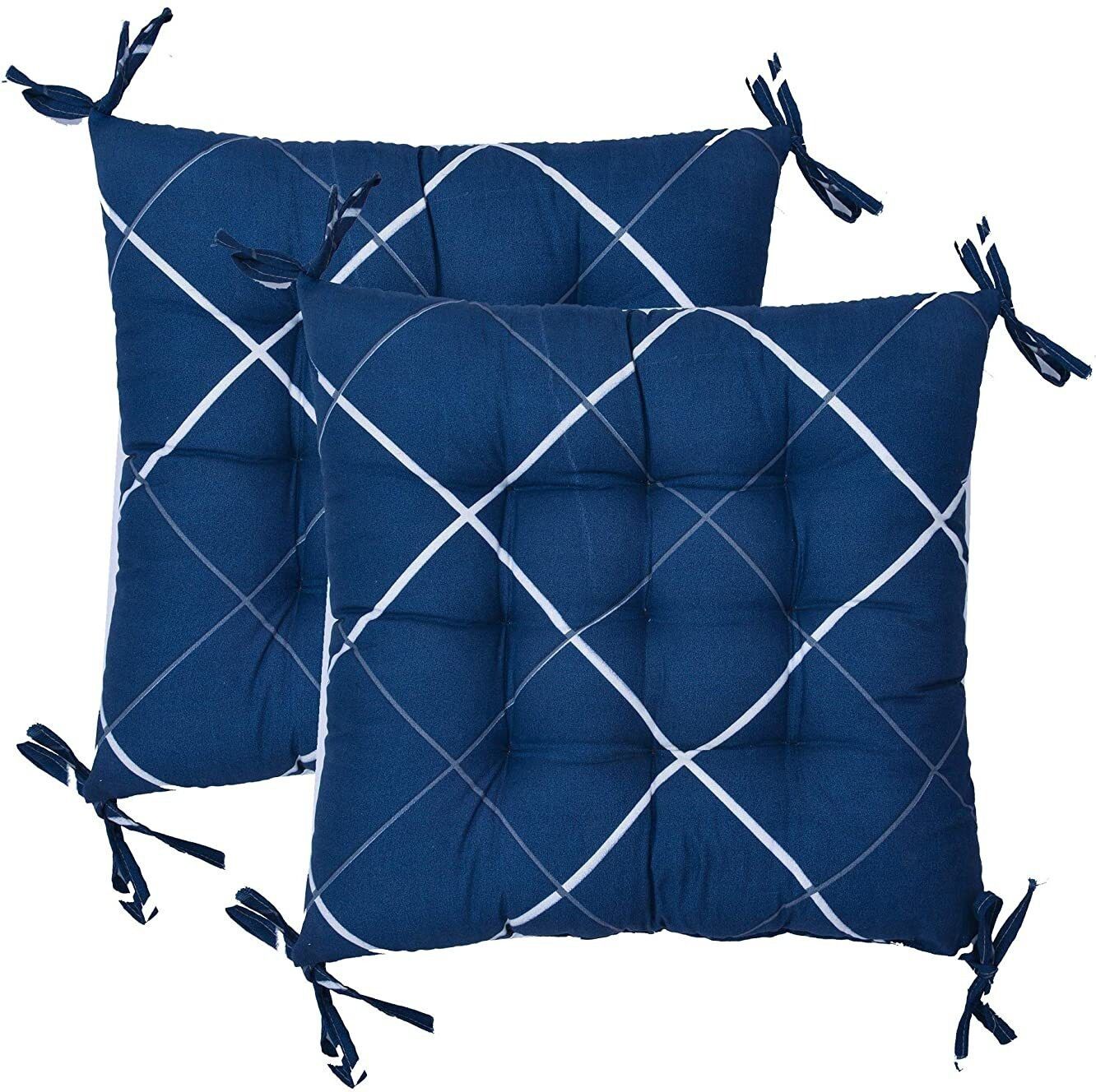 Microfibre Geometric Chair Pad Pack of 2-image-15