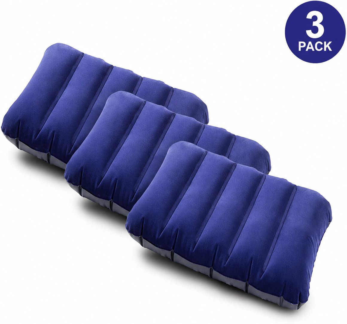 Air Body Pillow Pack of 3 Solid Travel Comfort Series-image-28