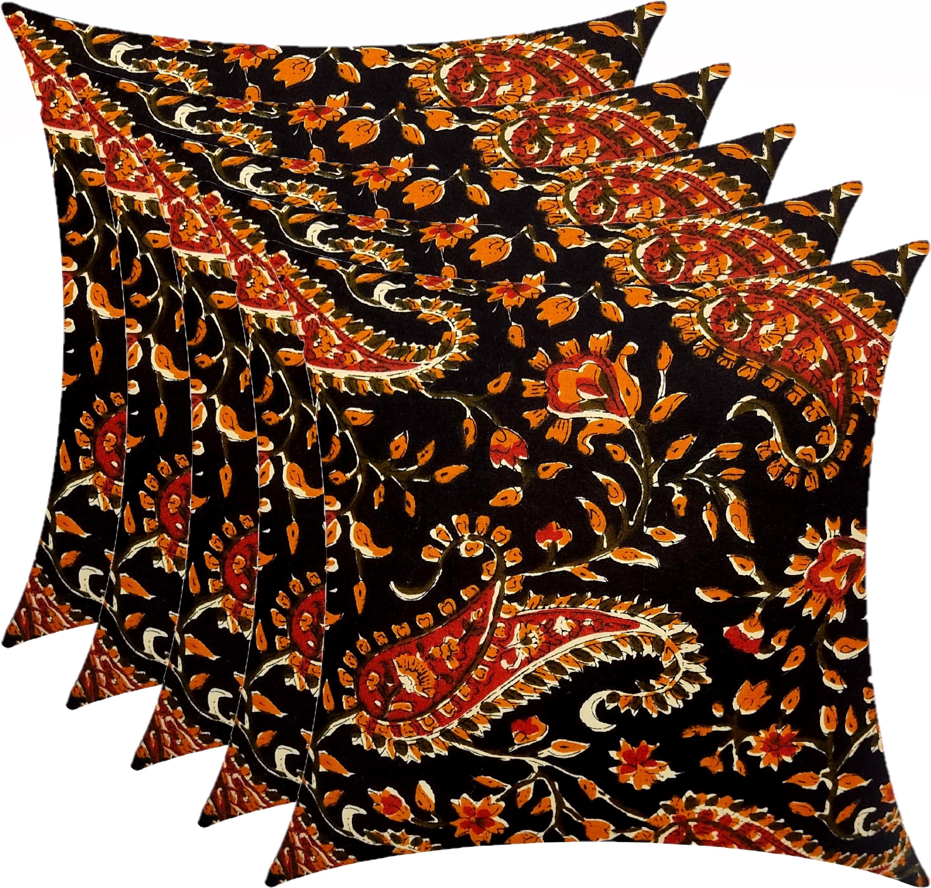 Microfibre Floral Cushion Pack of 5-image-46