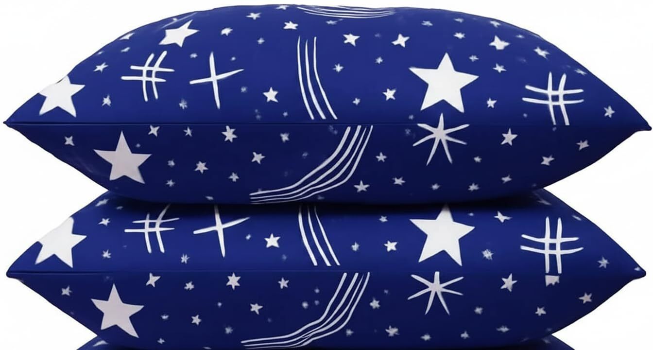Polyester Fibre Sleeping Pillow Pack of 2 Printed COMFORT-image-27