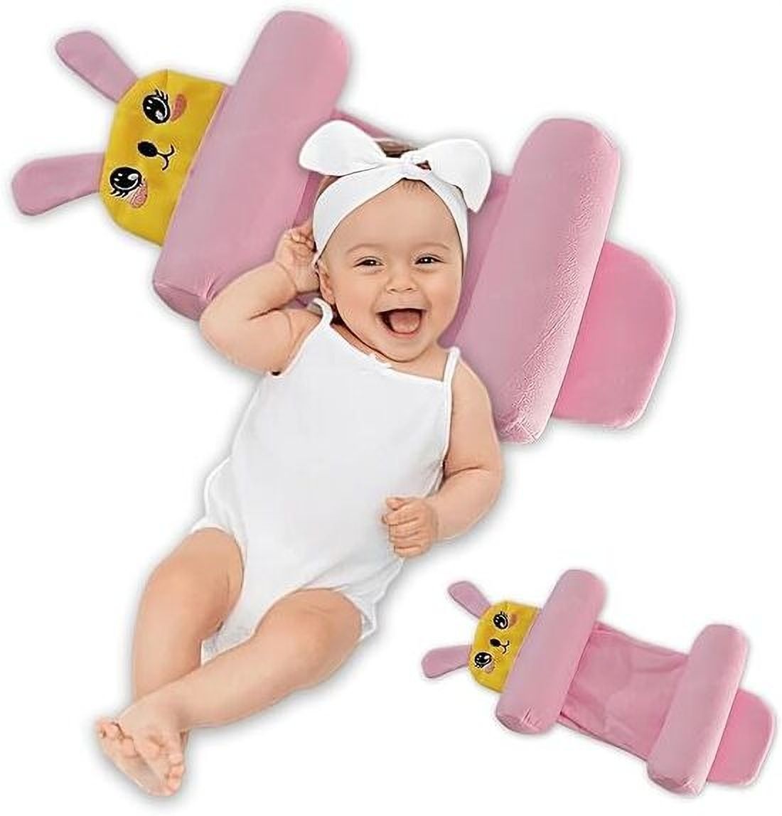 Ball Fibre Baby Pillow Pack of 1 Solid Adjustable Pillow-image-44