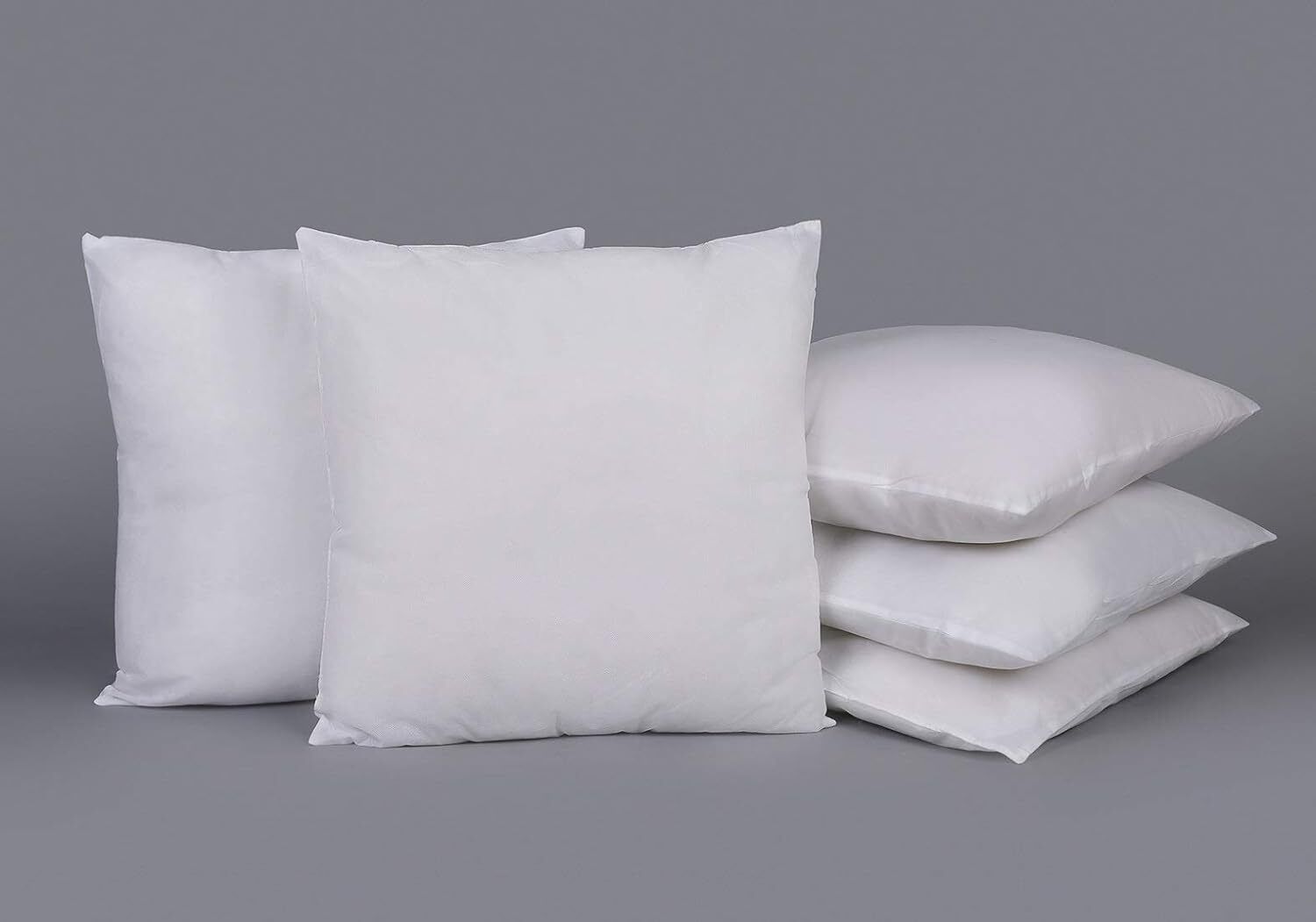 Microfibre Cushion Pack of 5 Solid Ultra Luxuary Soft-image-36