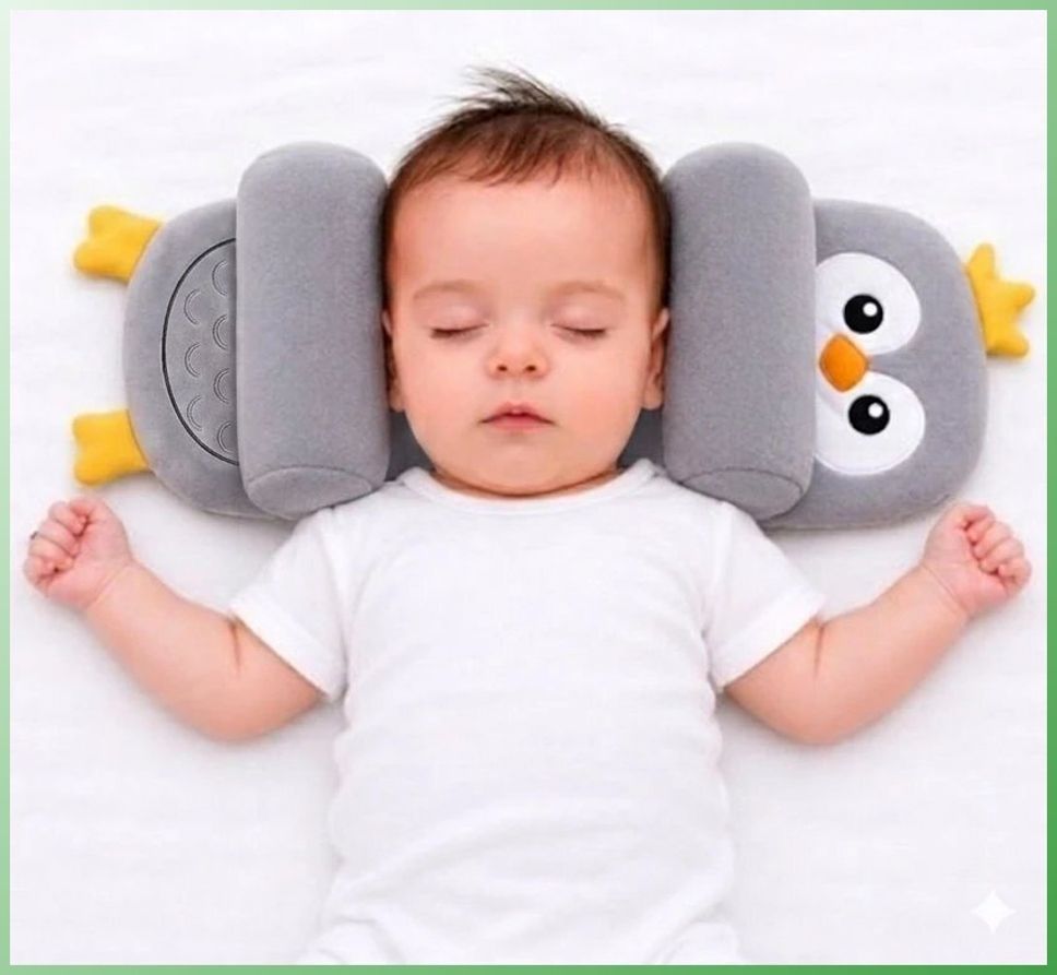 Microfibre Baby Pillow Pack of 1 Animals GHALIB Comfort Series-image-45