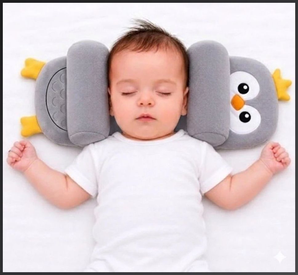 Microfibre Baby Pillow Pack of 1 Animals GHALIB Comfort Series-image-46