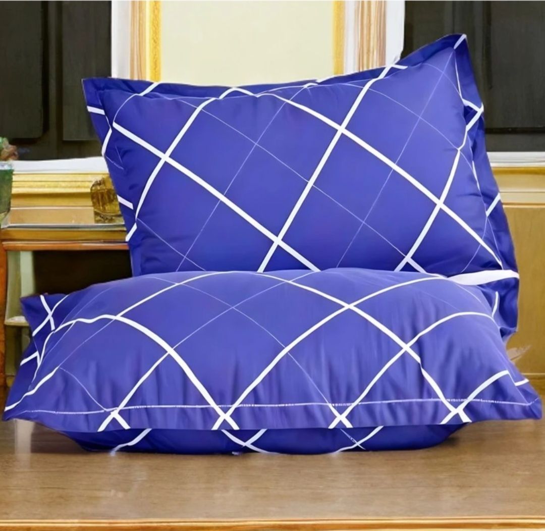 Microfibre Sleeping Pillow Pack of 2 Solid PLWA-5566-image-14