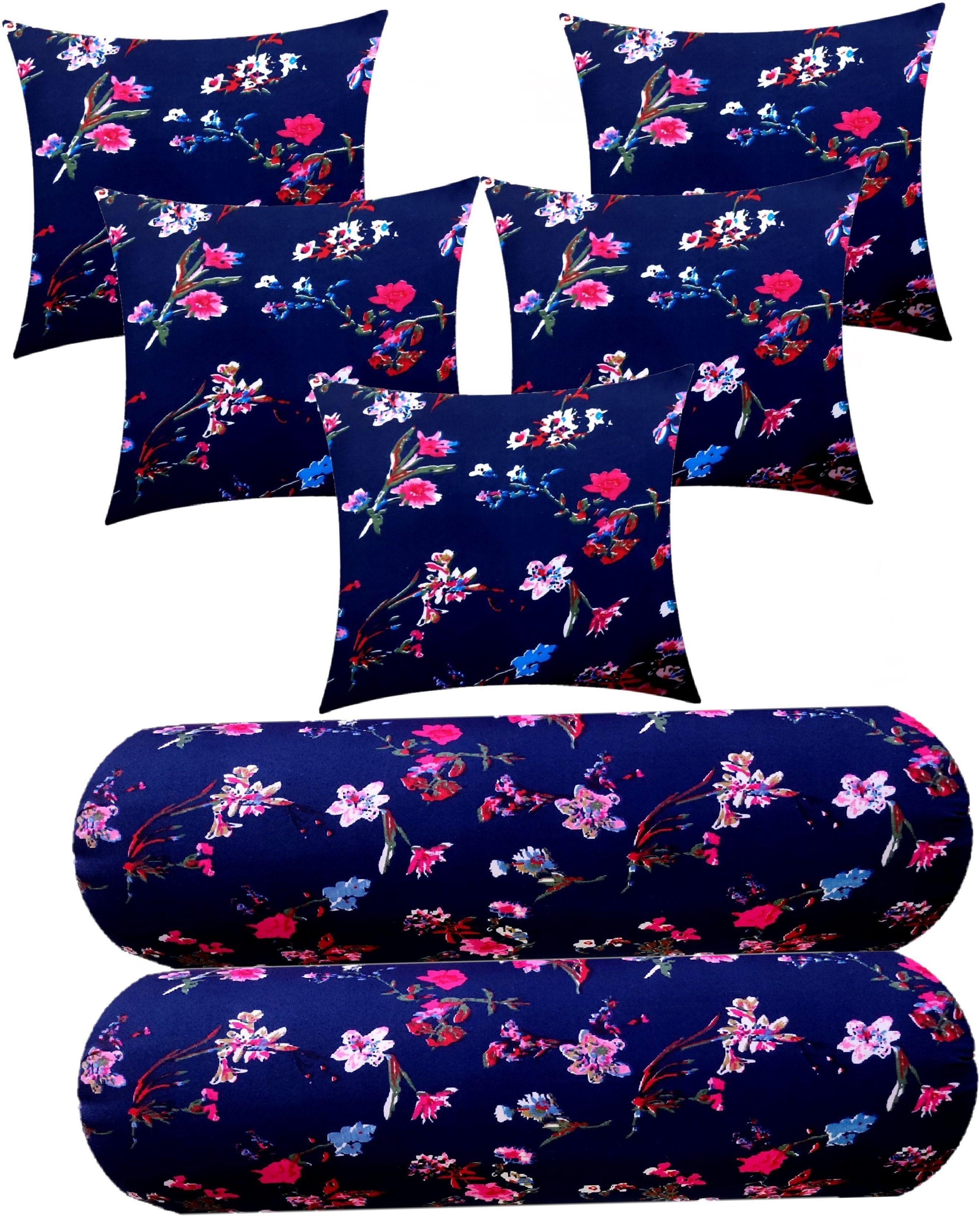 changers Microfibre Floral Bolster Pack of 7-picture-28