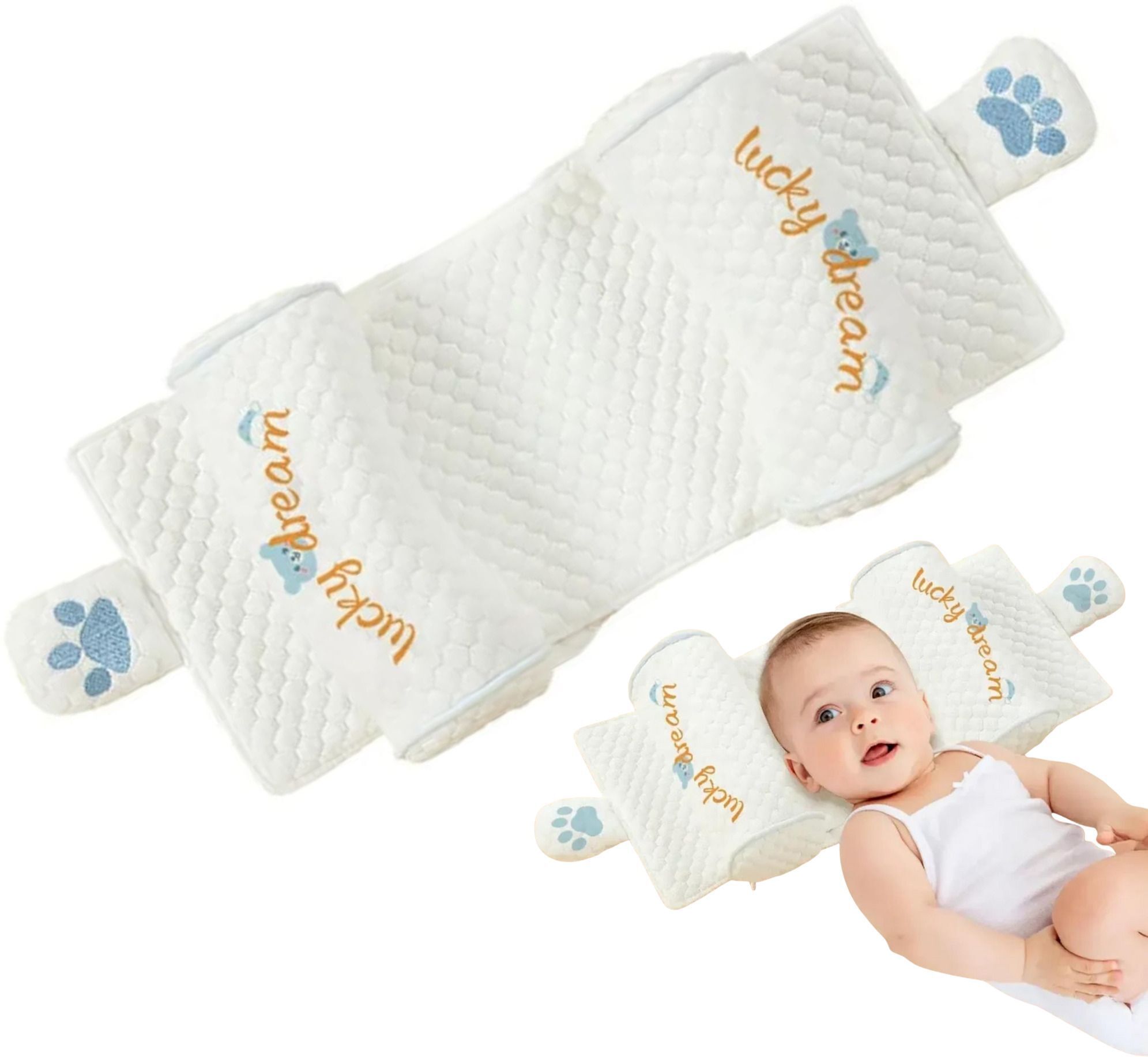 Microfibre Baby Pillow Pack of 1 Animals-image-12