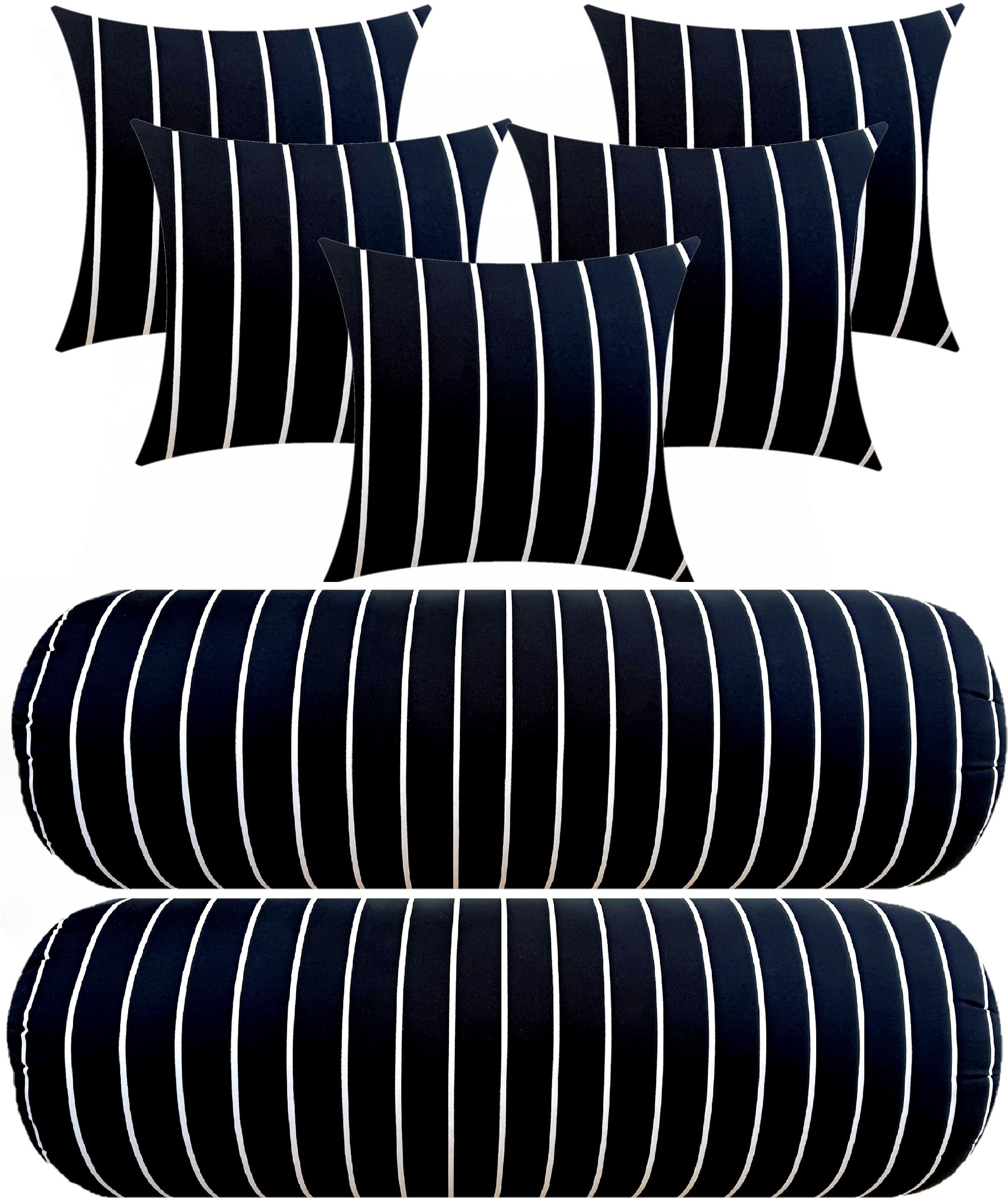 Microfibre Bolster Pack of 7 Geometric-image-32