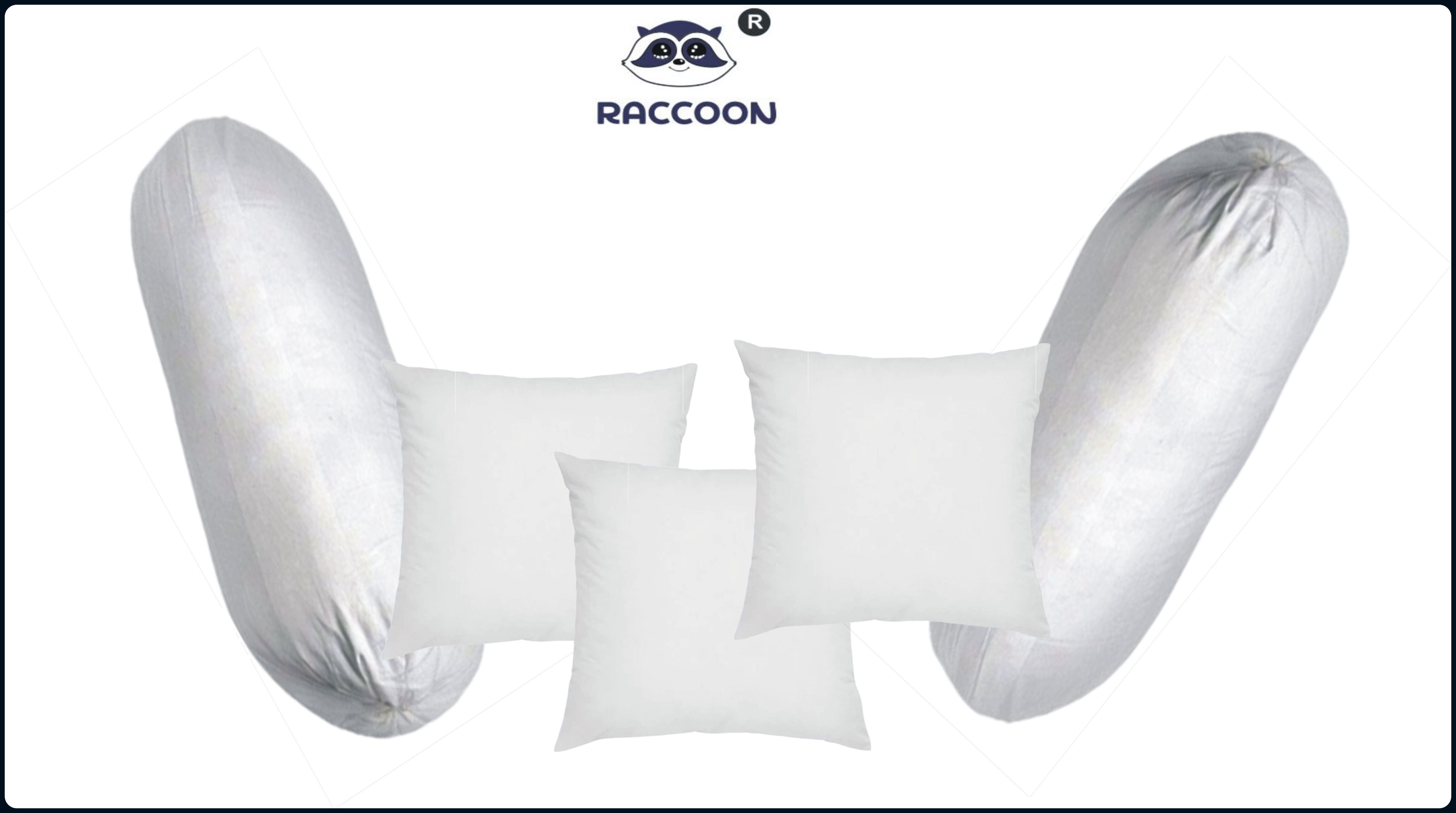 Combo Set Of 3 Luxurious Cushions & 2 Microfibre Solid Bolster Pack of 5-image-5