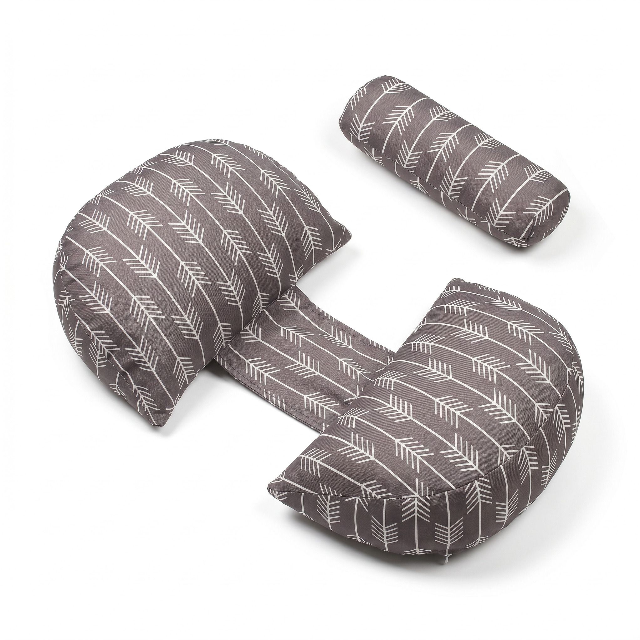 Polyester Fibre Pregnancy Pillow Pack of 1 Printed-image-39