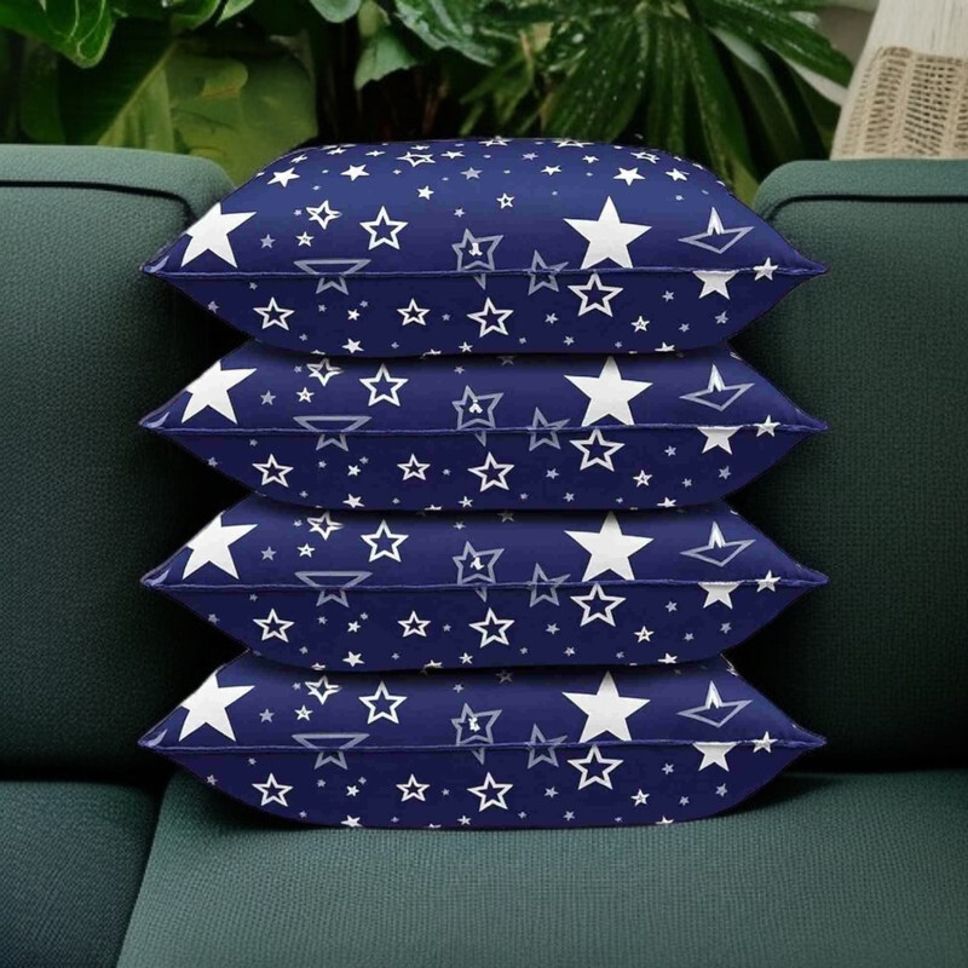 kuihome Polyester Fibre, Microfibre Sleeping Pillow Pack of 4 Solid luxury-picture-17