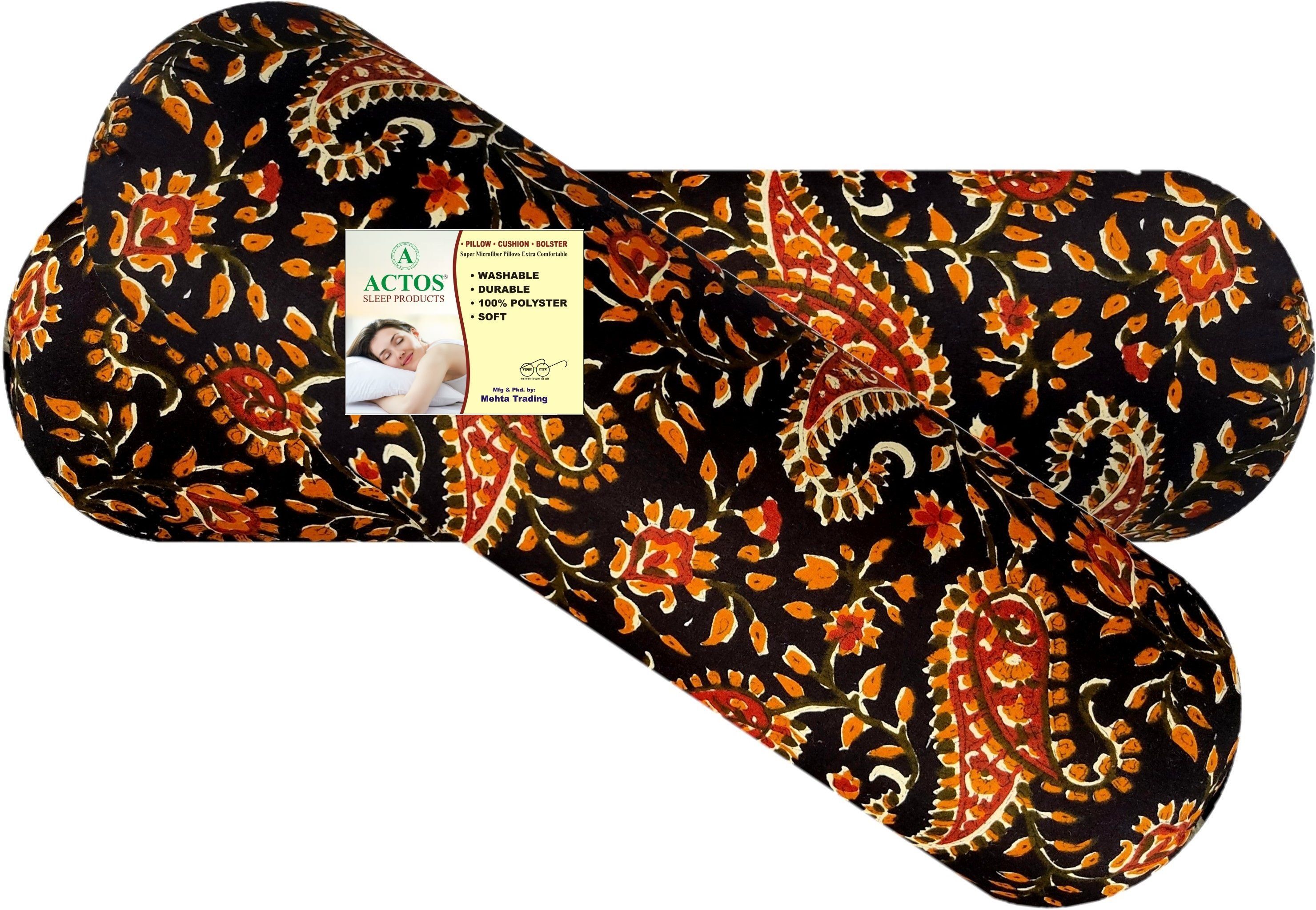actos Cotton Bolster Pack of 2 Floral-picture-15