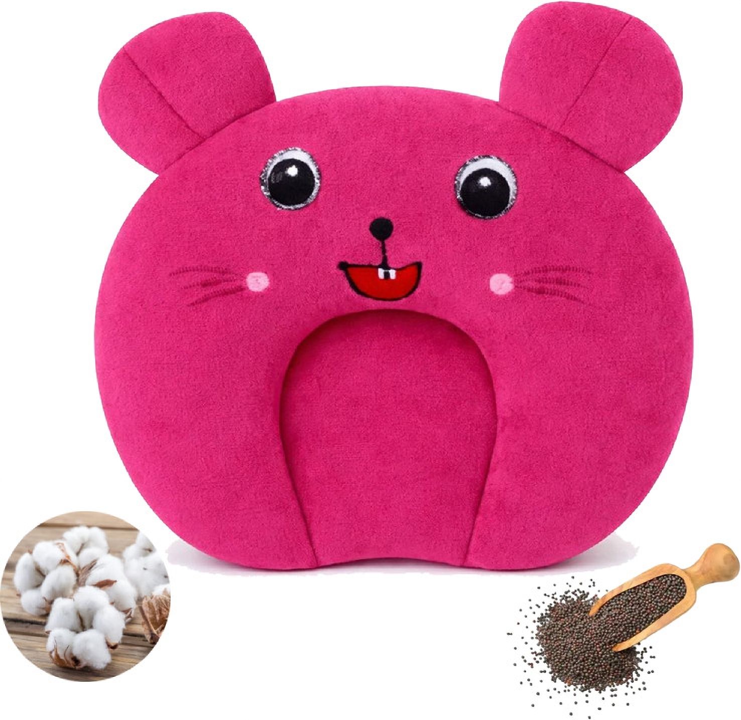 Mustard Seeds Baby Pillow Pack of 1 Toons & Characters Soft & Lightweight, Head Shaping Baby Pillow | Ideal for Newborns & Toddlers |-image-35