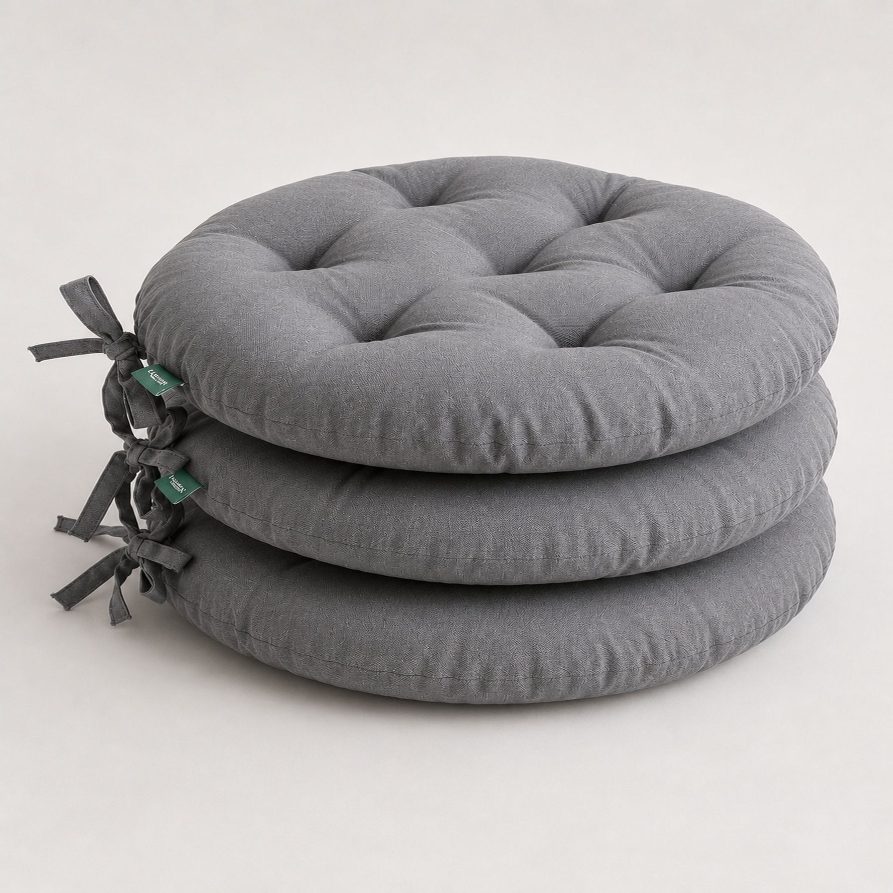 bhebha Microfibre Chair Pad Pack of 3 Solid-picture-27