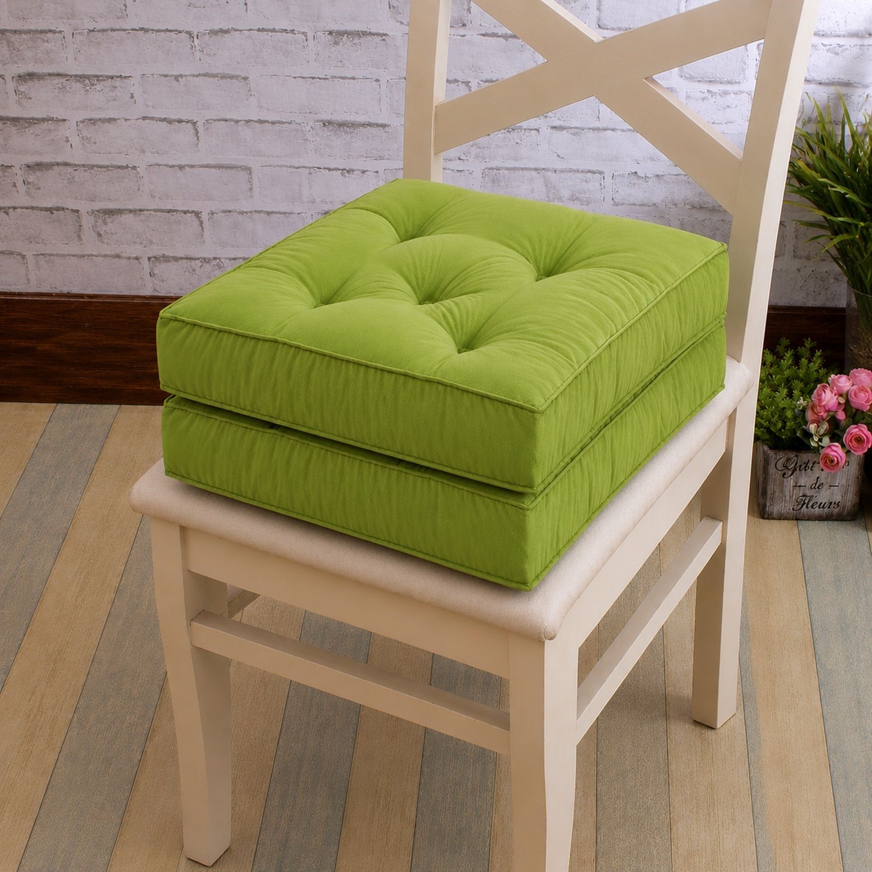 Microfibre Chair Pad Pack of 2 Solid-image-35