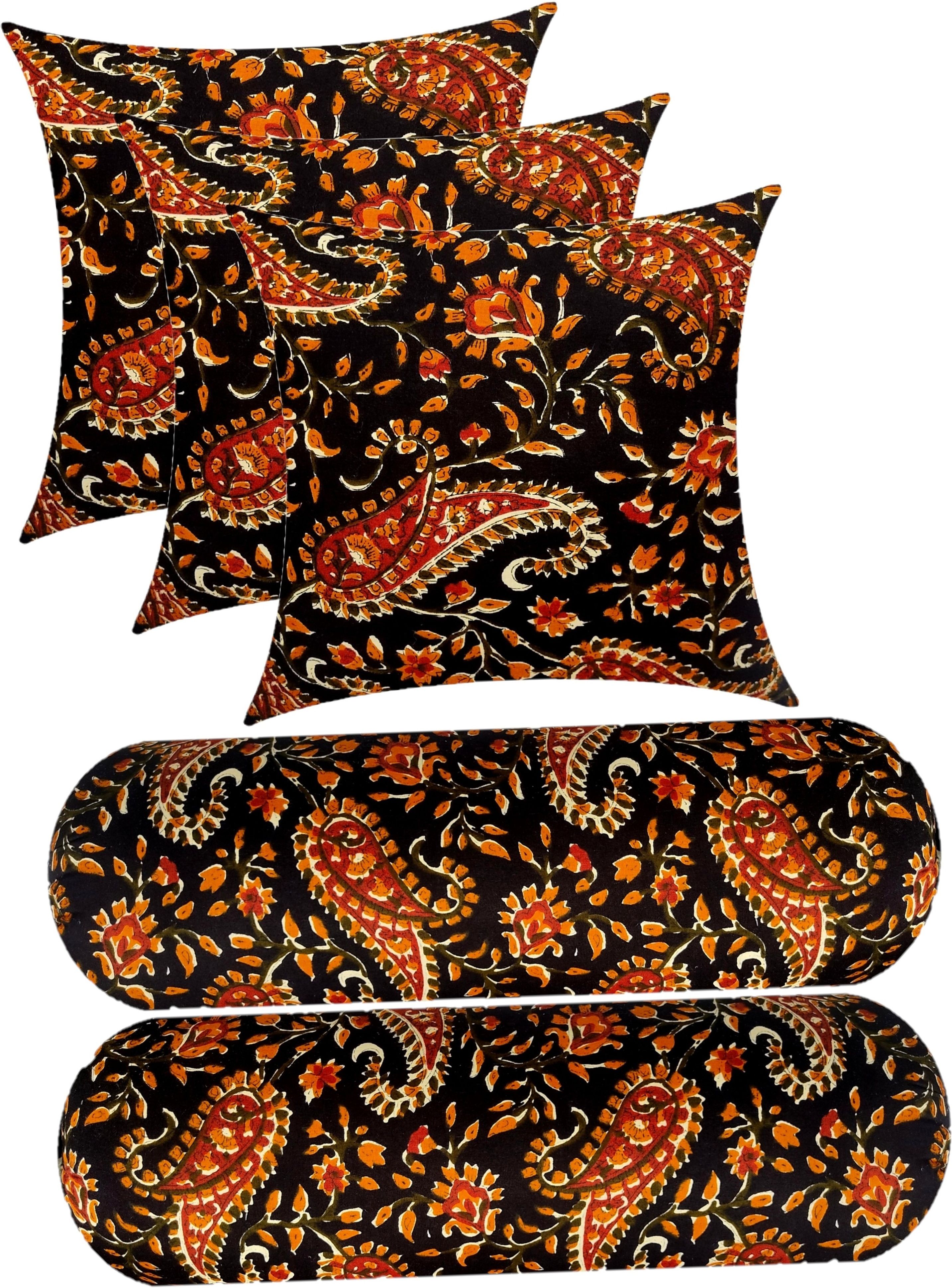 Microfibre Bolster Pack of 5 Floral-image-48