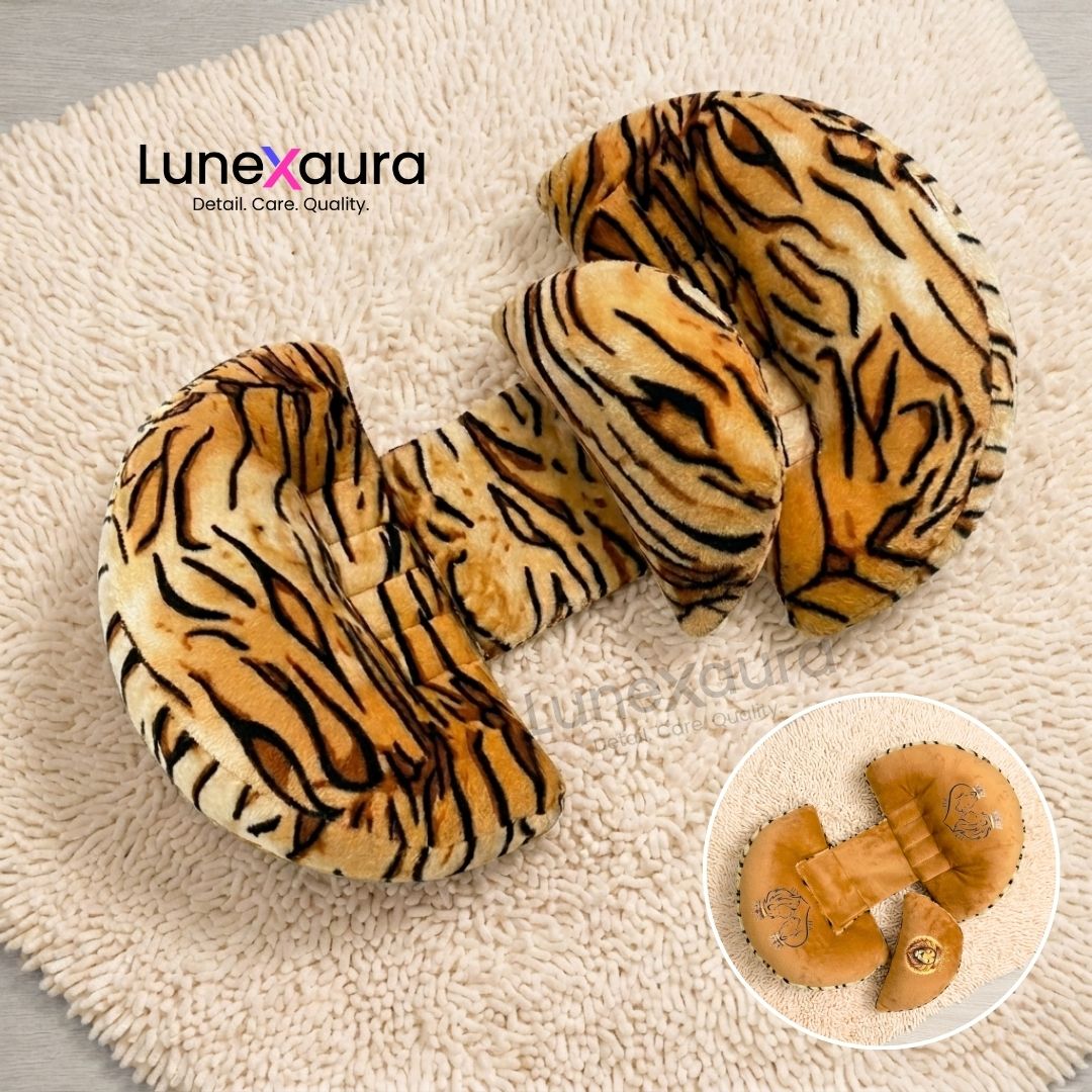lunexaura Cotton Pregnancy Pillow Pack of 1 Animals Pregnancy Pillow Adjustable Comfort Series-picture-25