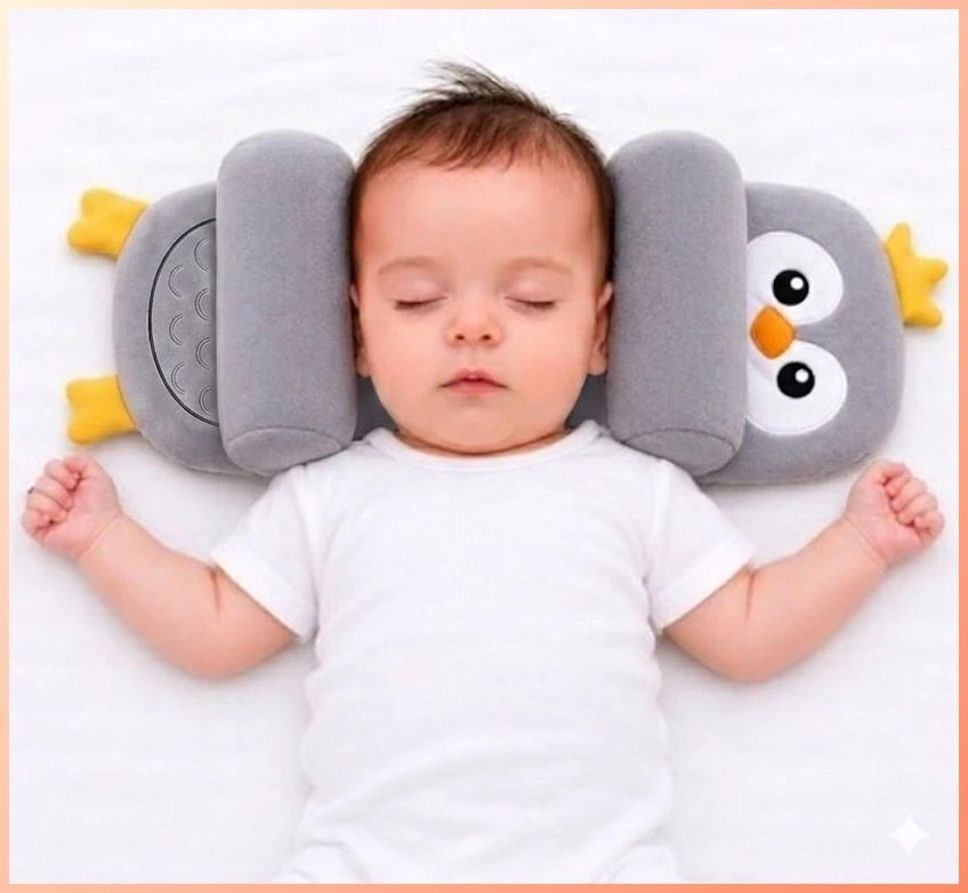 Microfibre Baby Pillow Pack of 1 Animals GHALIB Comfort Series-image-24