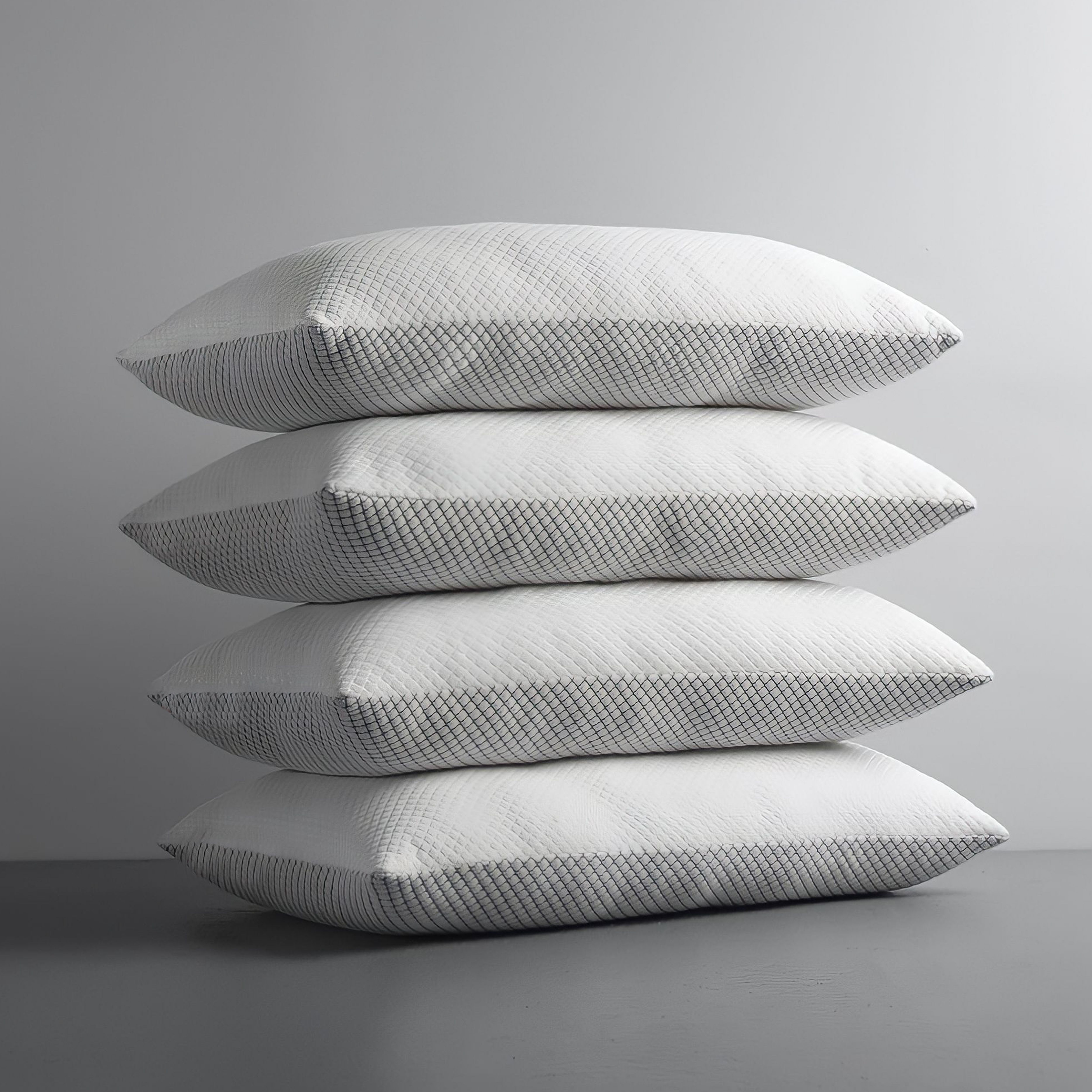 la verne LUXURY Microfibre Geometric Sleeping Pillow Pack of 4-picture-46