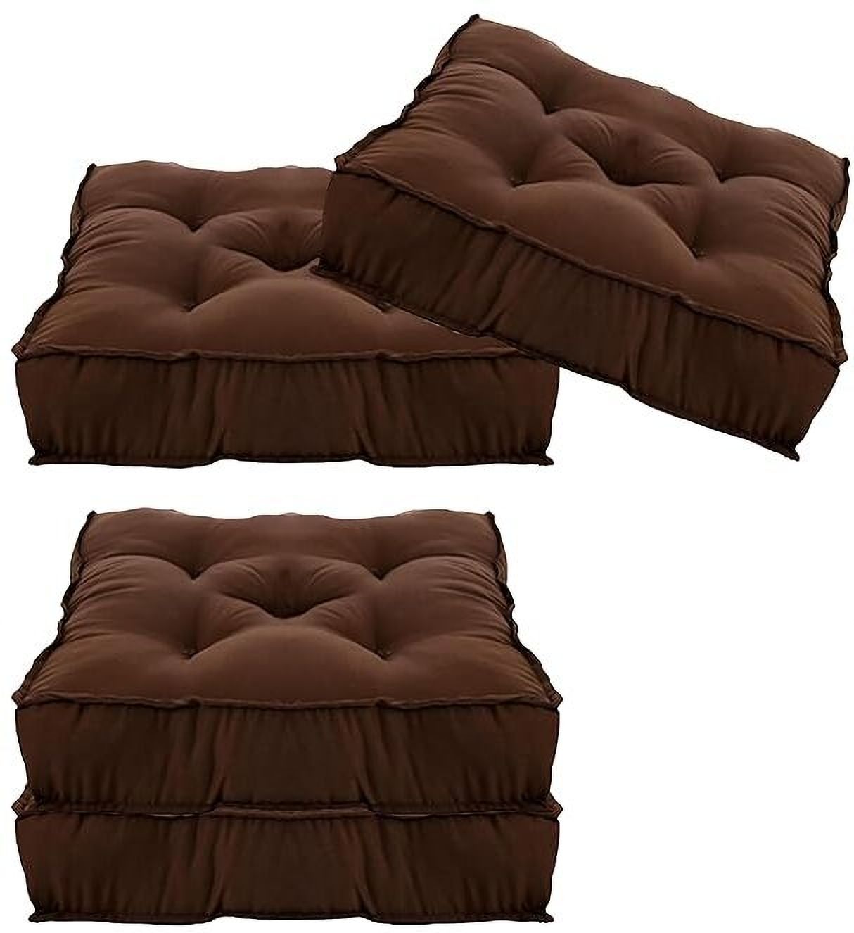 Cotton Solid Chair Pad Pack of 1-image-31