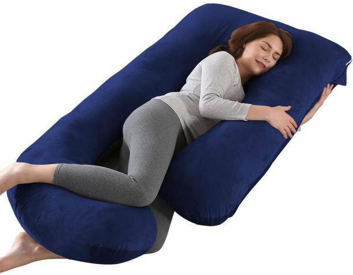 Microfibre Solid Pregnancy Pillow Pack of 1