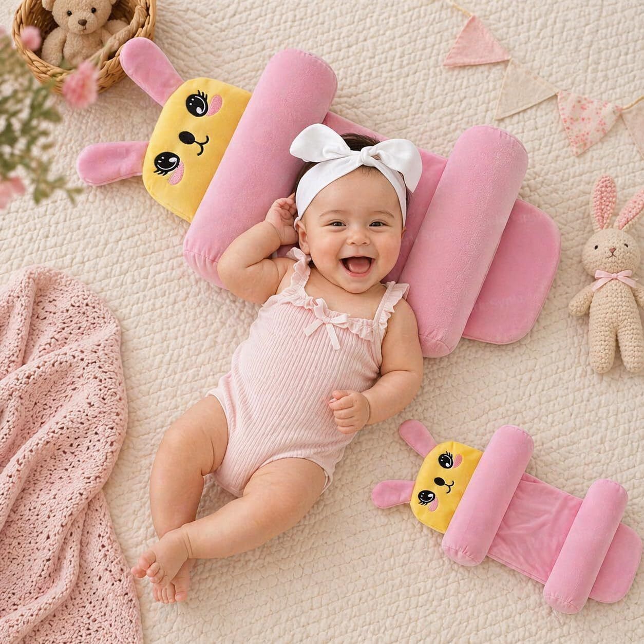 nme collection Foam Baby Pillow Pack of 1 Toons & Characters, Solid Baby Pillow-picture-28