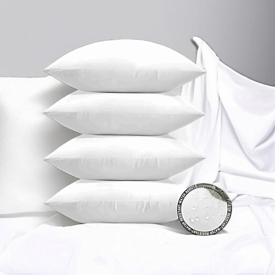 LUXURY Microfibre Abstract Sleeping Pillow Pack of 4-image-11