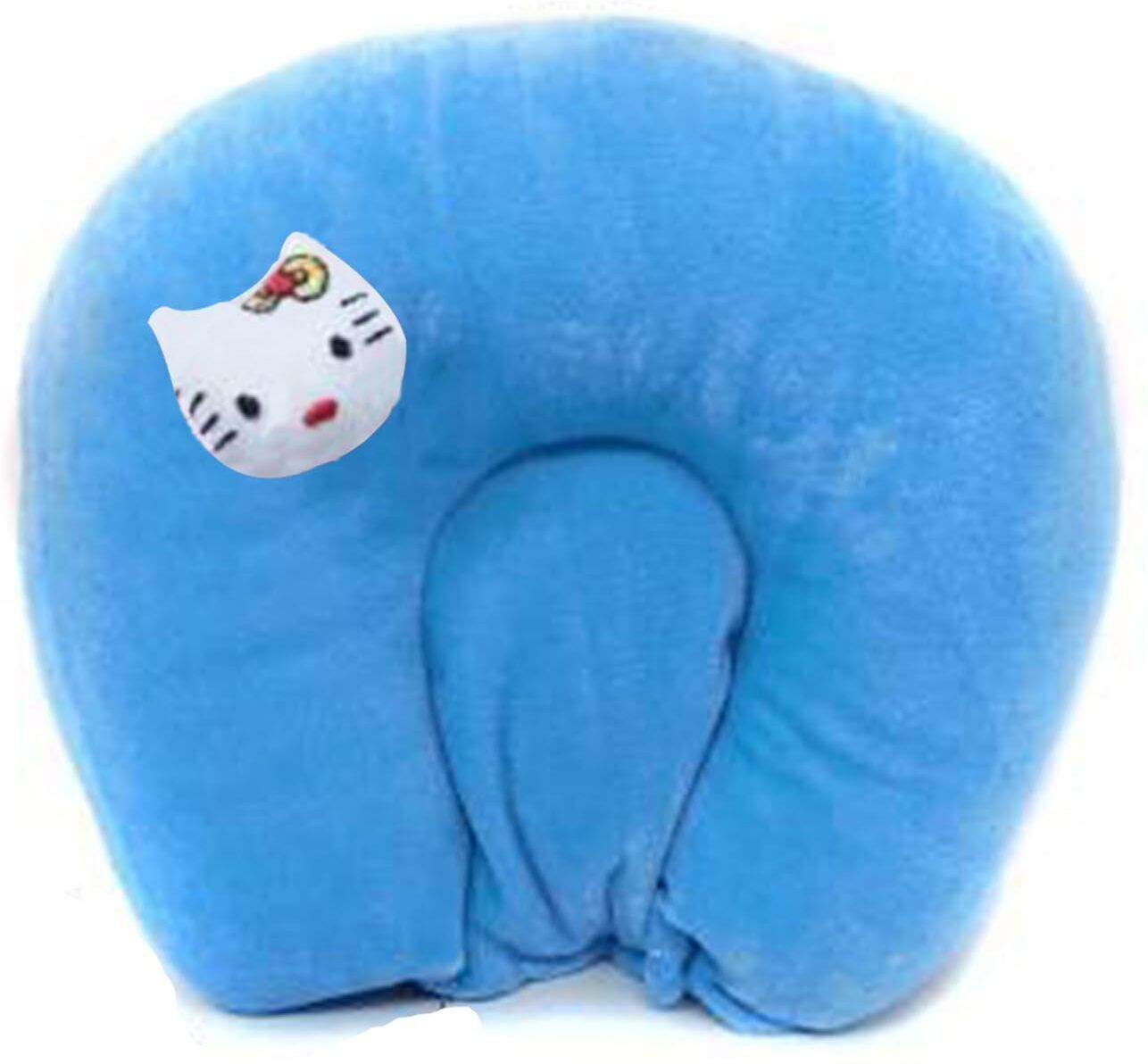 momease Mustard Seeds Baby Pillow Pack of 1 Animals New Born Baby Pillow Round Head Shaping with Foam Cotton Cover for 0-12 Month-picture-23