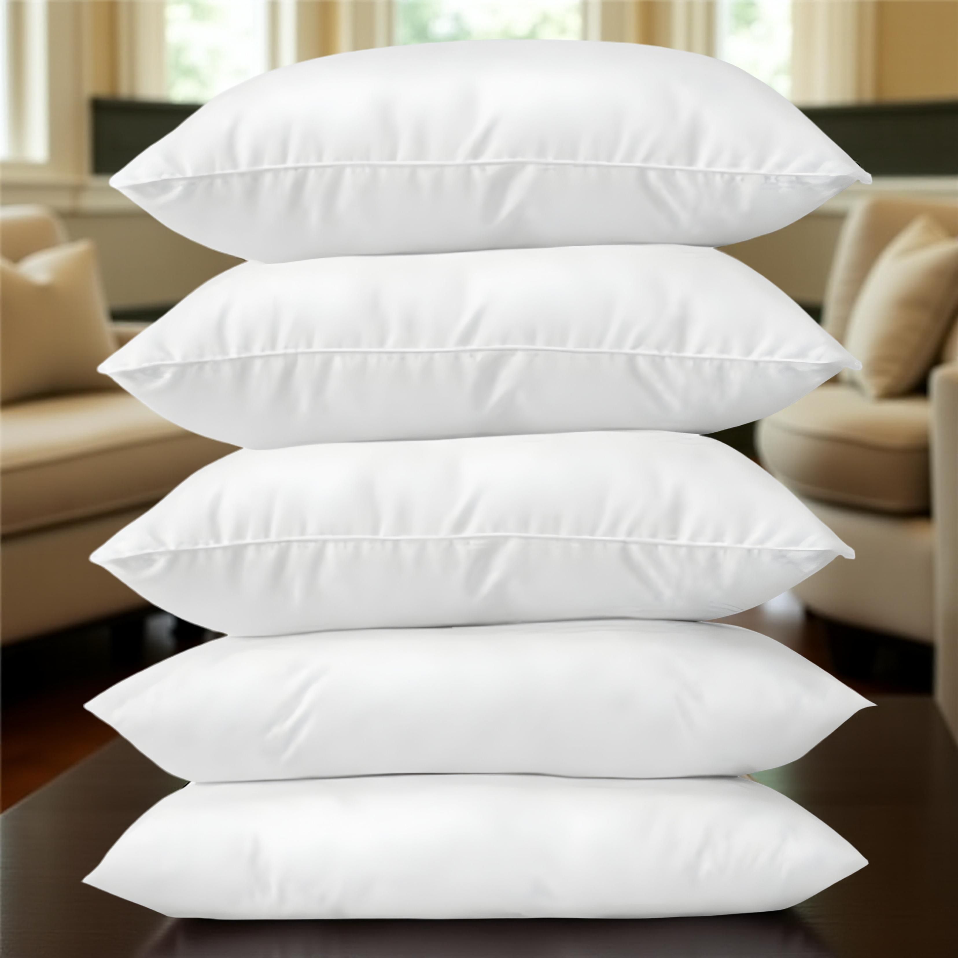 Cotton Sleeping Pillow Pack of 5 Solid-image-3