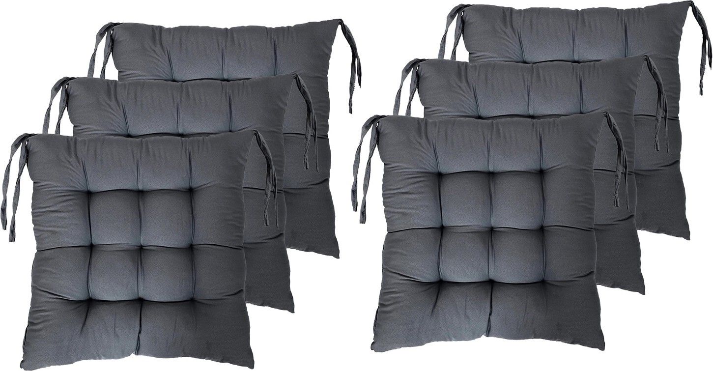 barbican Microfibre Solid Chair Pad Pack of 6-picture-12