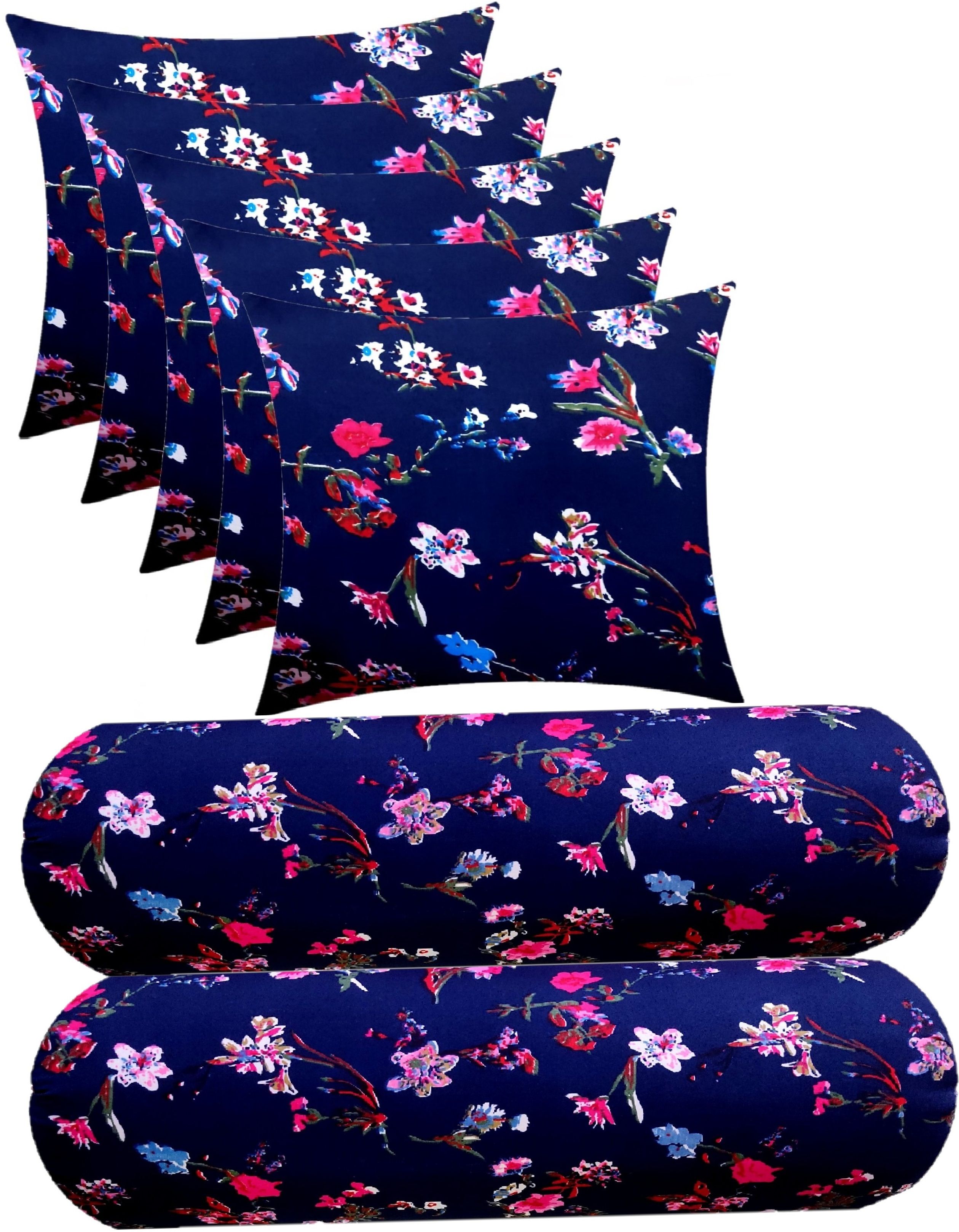actos Microfibre Floral Sleeping Pillow Pack of 7-picture-23