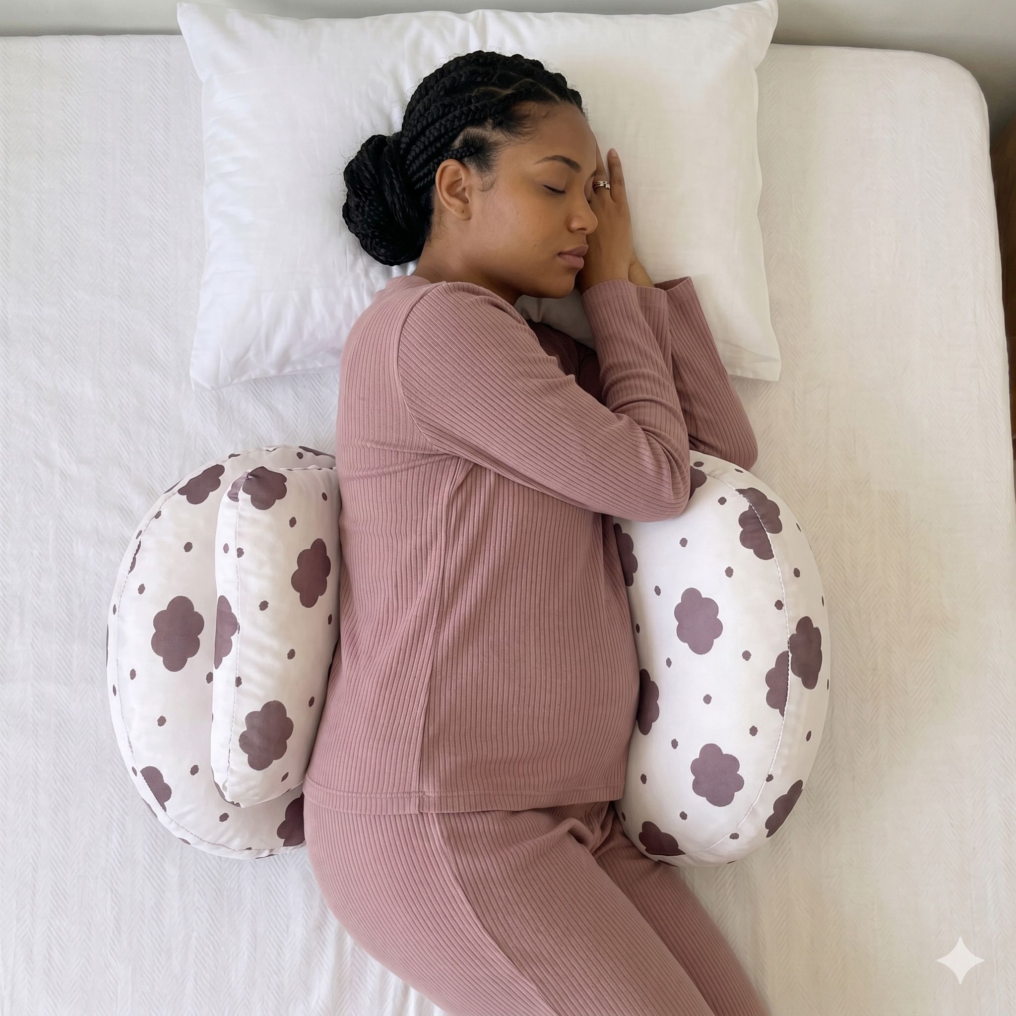 toysilo Polyester Fibre Pregnancy Pillow Pack of 1 Printed-picture-11