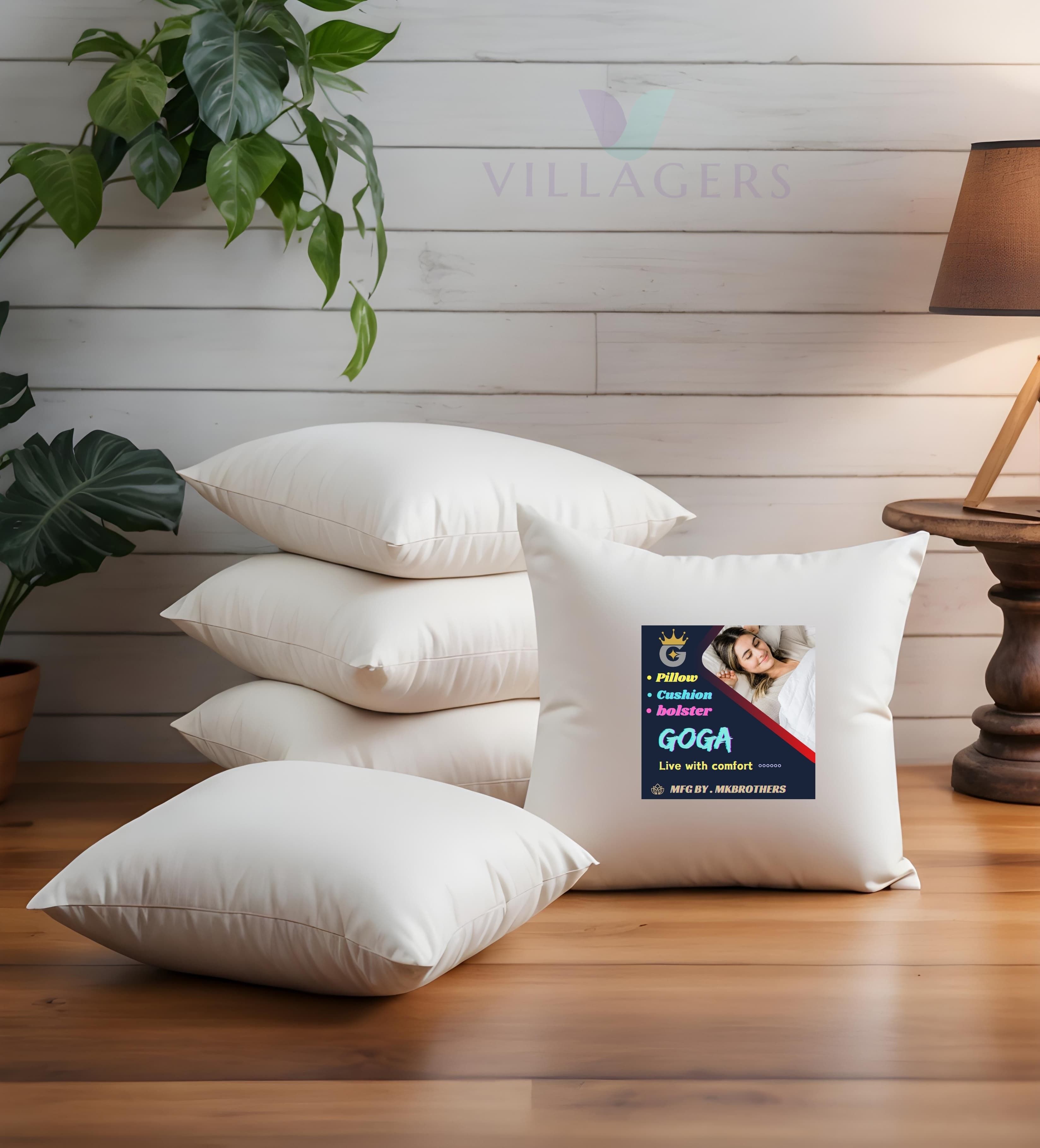 goga LUXURY Cotton Solid Cushion Pack of 5-picture-25
