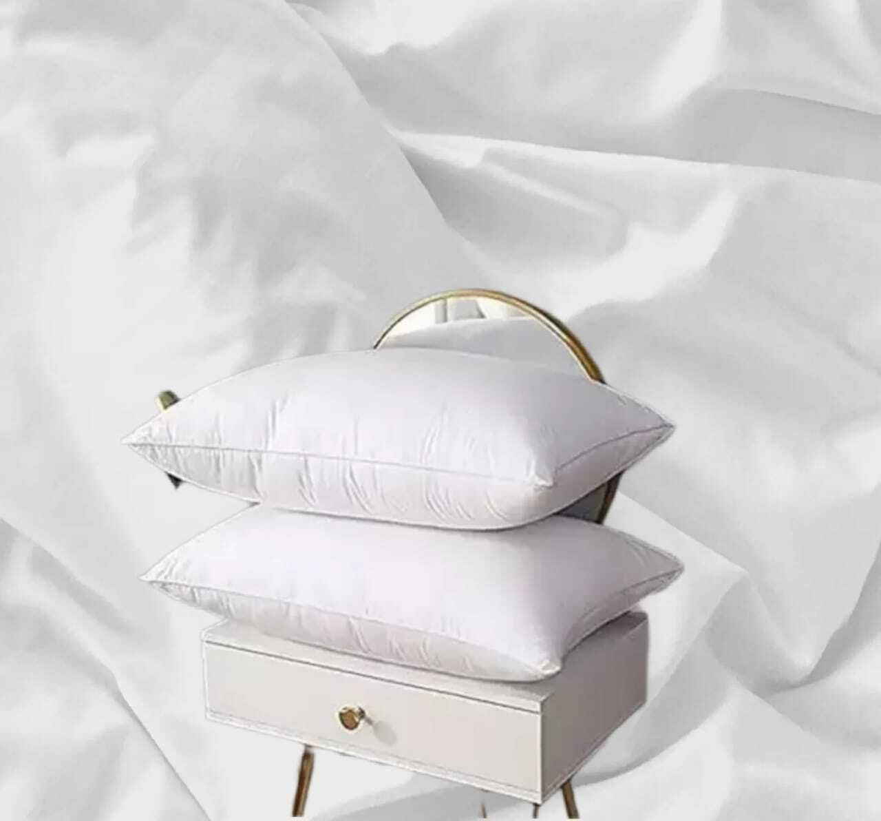 SOFT Polyester Fibre Solid Pregnancy Pillow Pack of 2