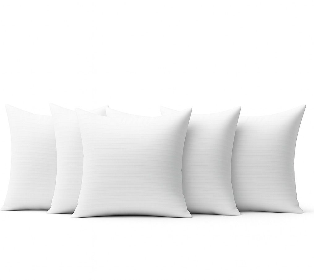 flipkart smartbuy Microfibre Cushion Pack of 5 Stripes-picture-34