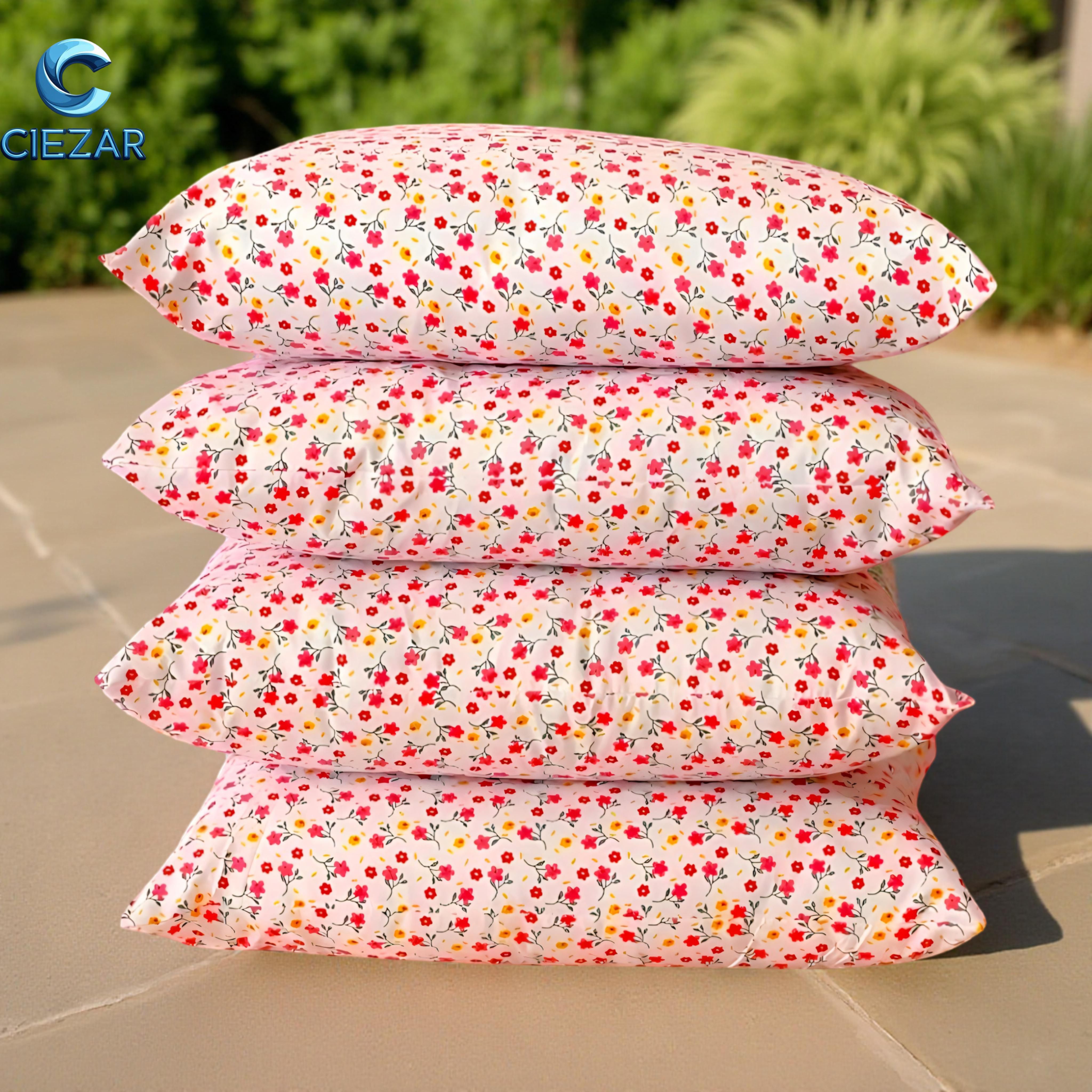 ciezar Microfibre Sleeping Pillow Pack of 4 Solid-picture-20