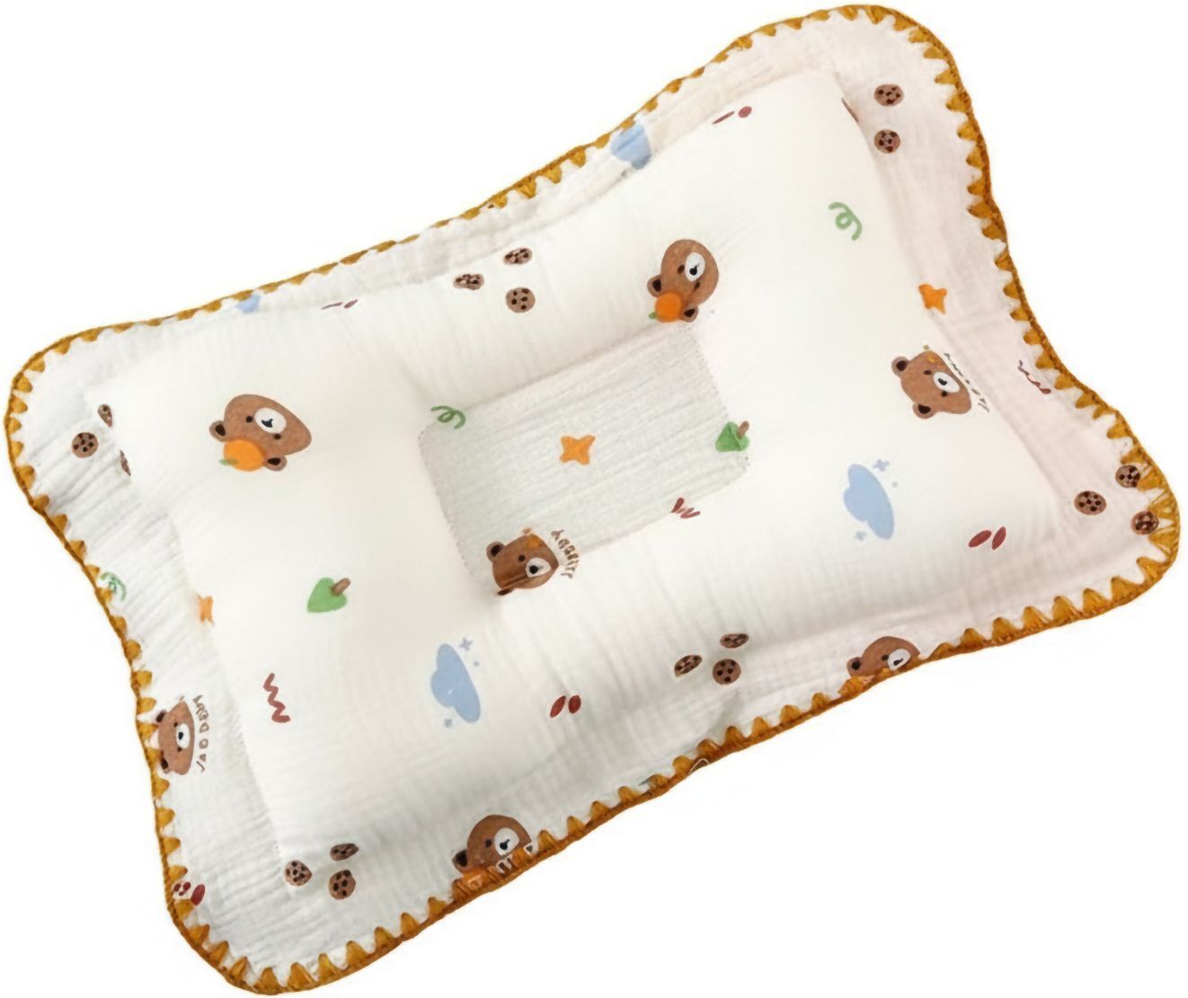 baby moo Foam Baby Pillow Pack of 1 Solid-picture-7