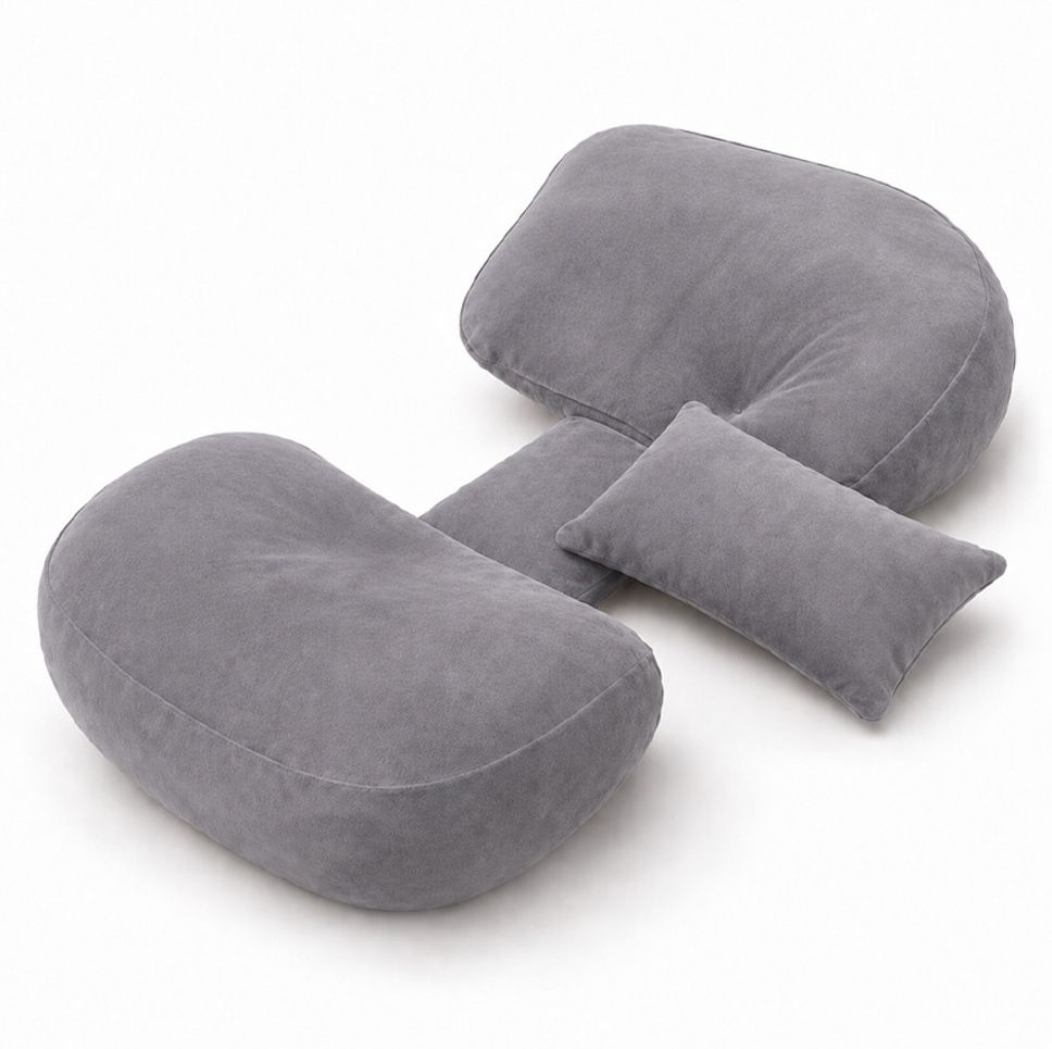 gadda co Microfibre Pregnancy Pillow Pack of 1 Solid-picture-11
