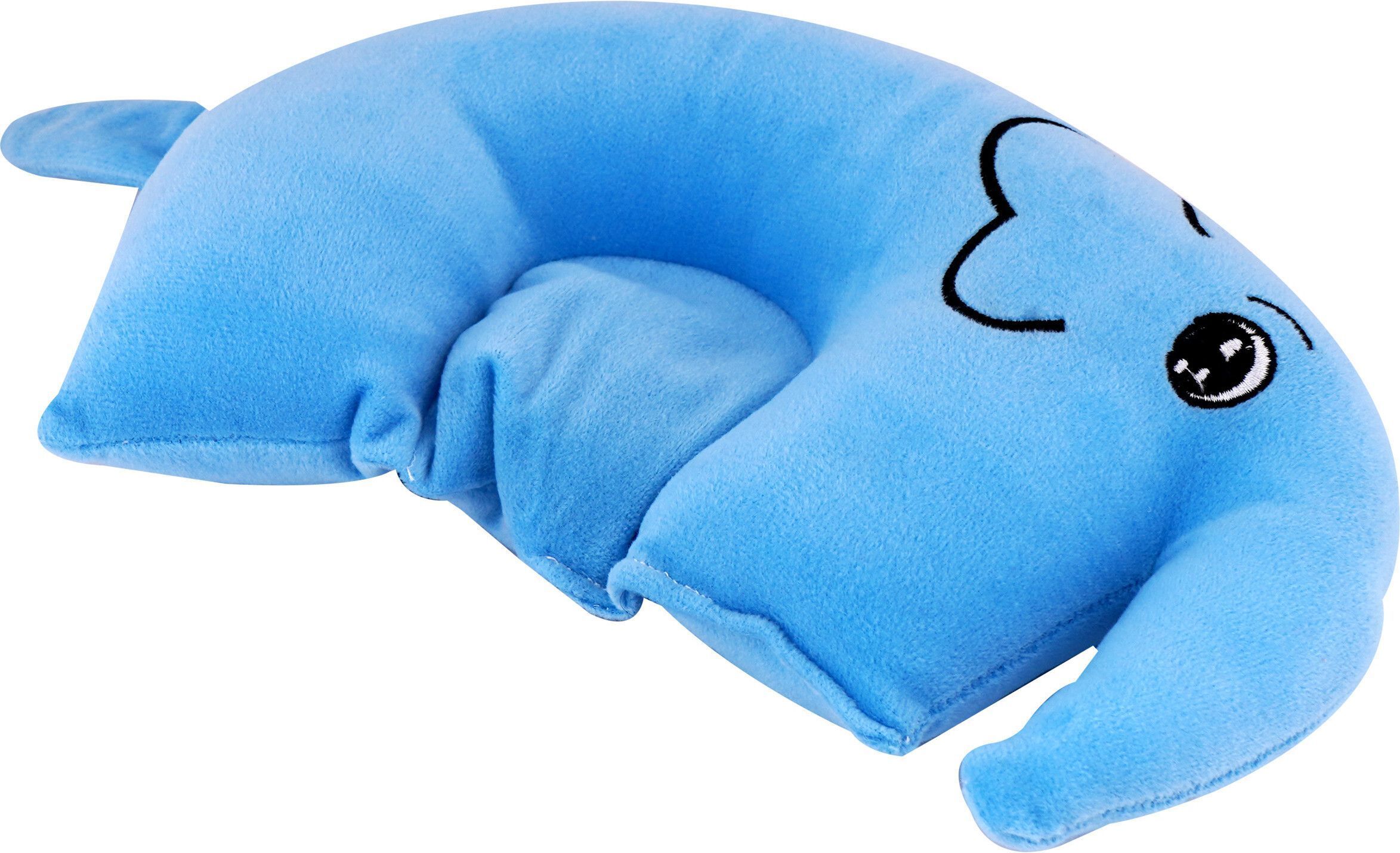 Mustard Seeds Baby Pillow Pack of 1 Animals BABY SEED PILLOW, Pillow for Newborn Baby-Round Head Shaping Pillow, 0-12 Months-image-34