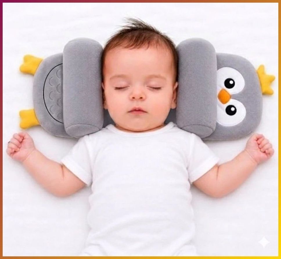 Microfibre Baby Pillow Pack of 1 Animals GHALIB Comfort Series-image-41